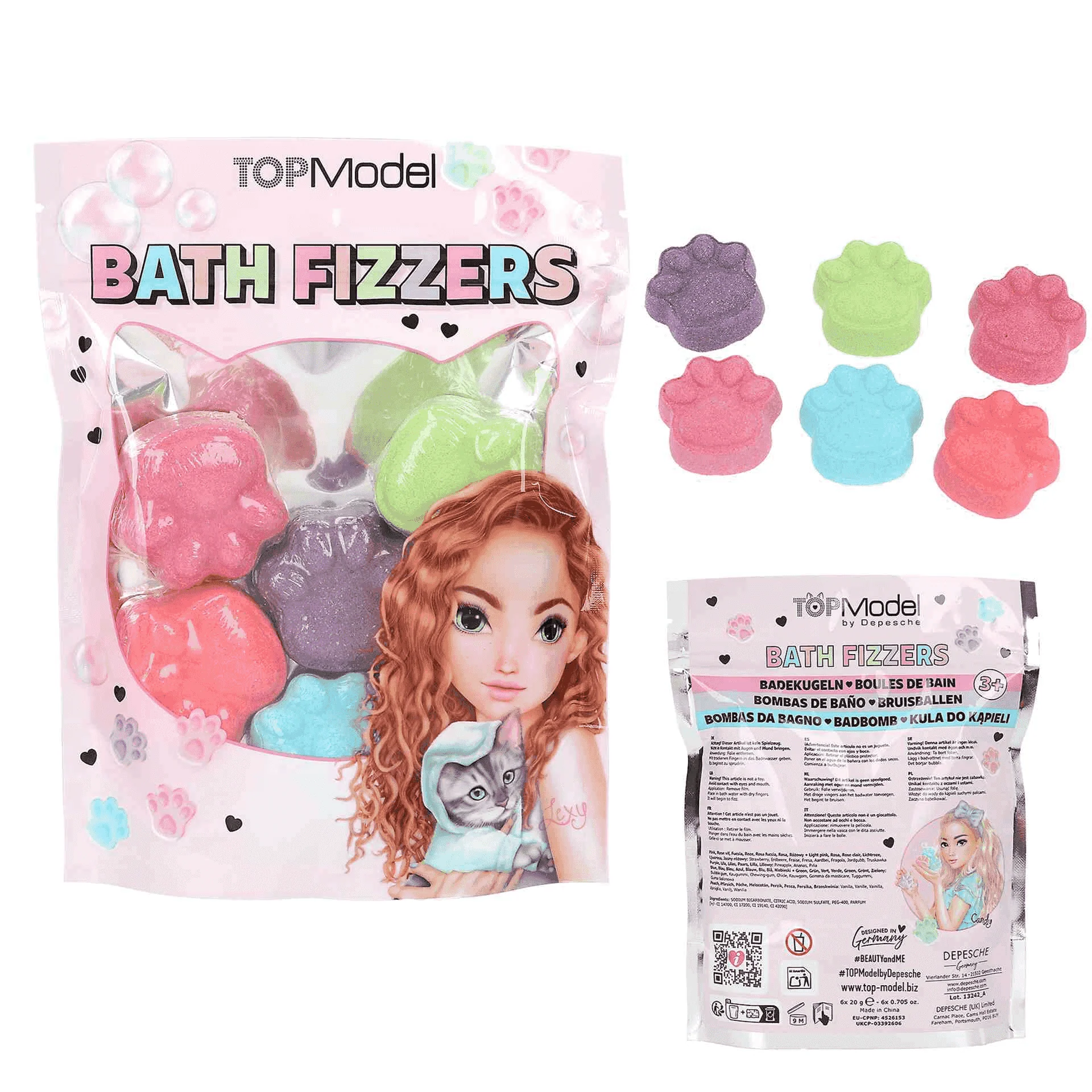 Topmodel Bomba De Baño Patita Beauty And