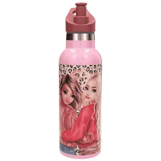 TOPModel Botella de Acero LEOHEART – 500 ml de Estilo Animal Print - Image 2