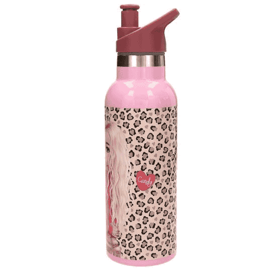TOPModel Botella de Acero LEOHEART – 500 ml de Estilo Animal Print - Image 4