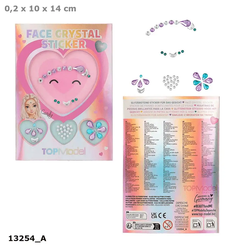 TOPModel brillantes faciales adhesivos - Image 2