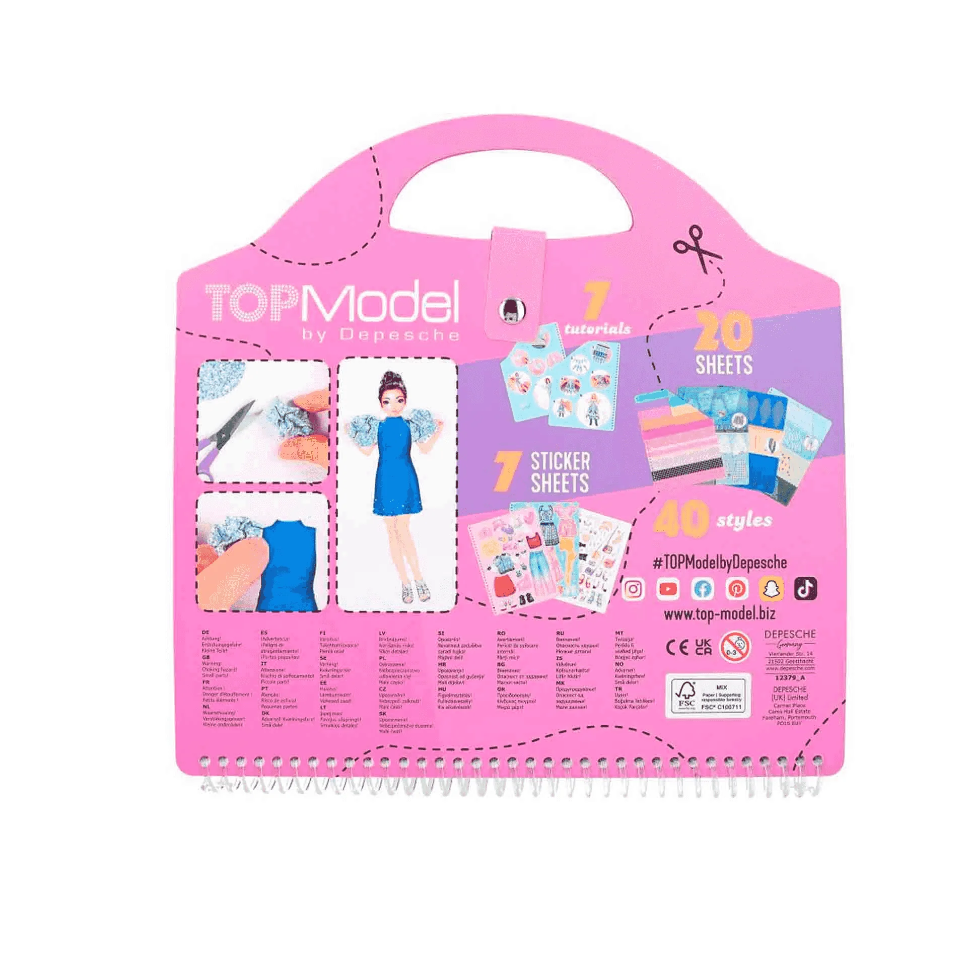 TOPModel cuaderno collage Dress me up - Image 3