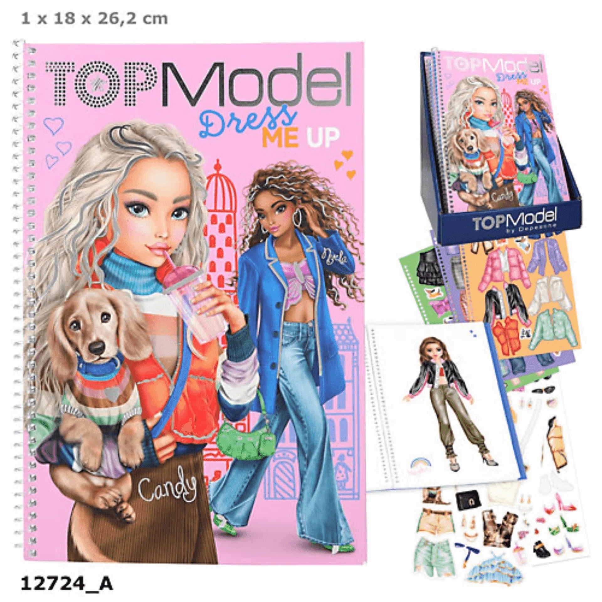 Topmodel Cuaderno Dress Me Up Grande
