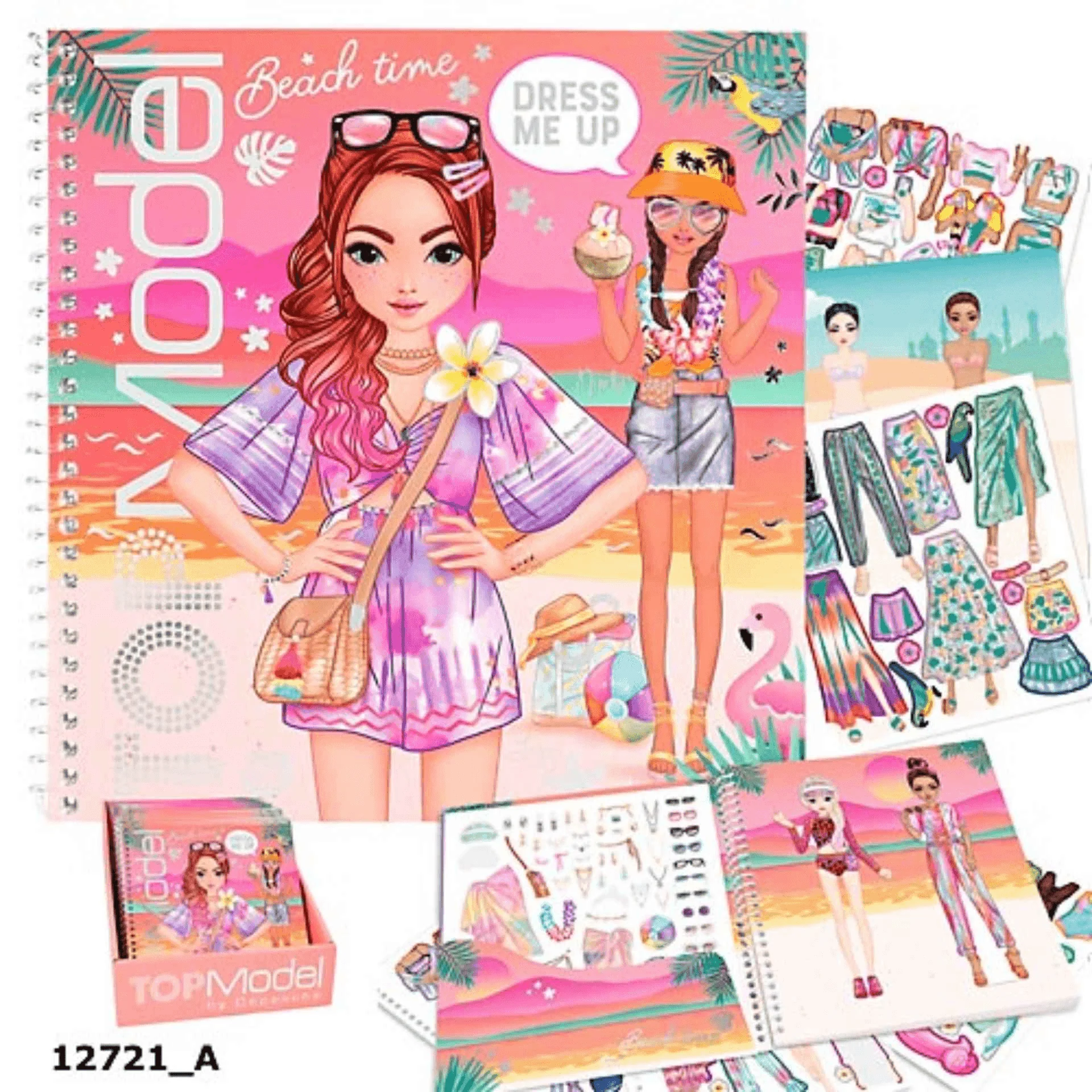 Topmodel Cuaderno Dress Me Up Holiday