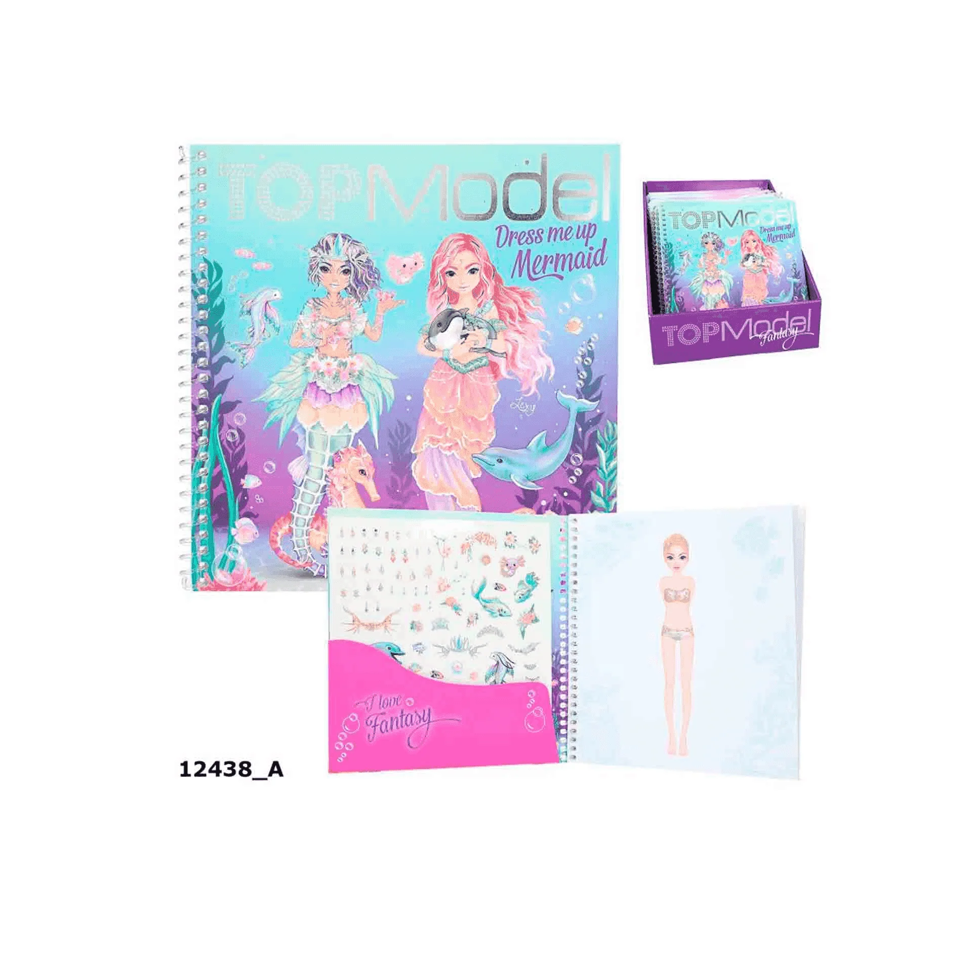 TOPModel cuaderno Dress me up MERMAID - Image 3