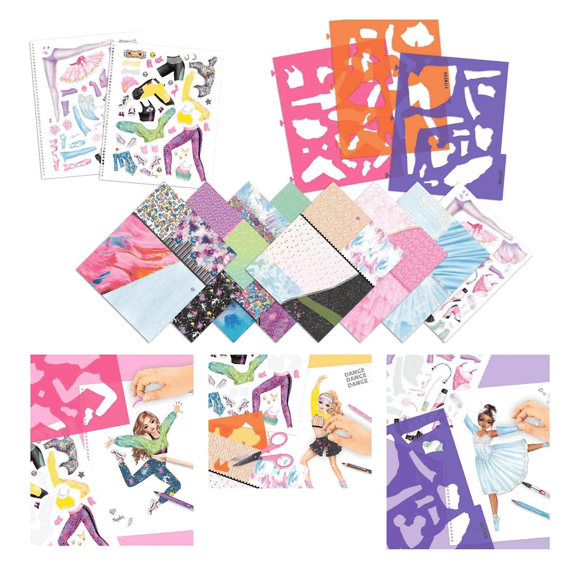TOPModel Cuaderno Para Colorear Dance - Image 3