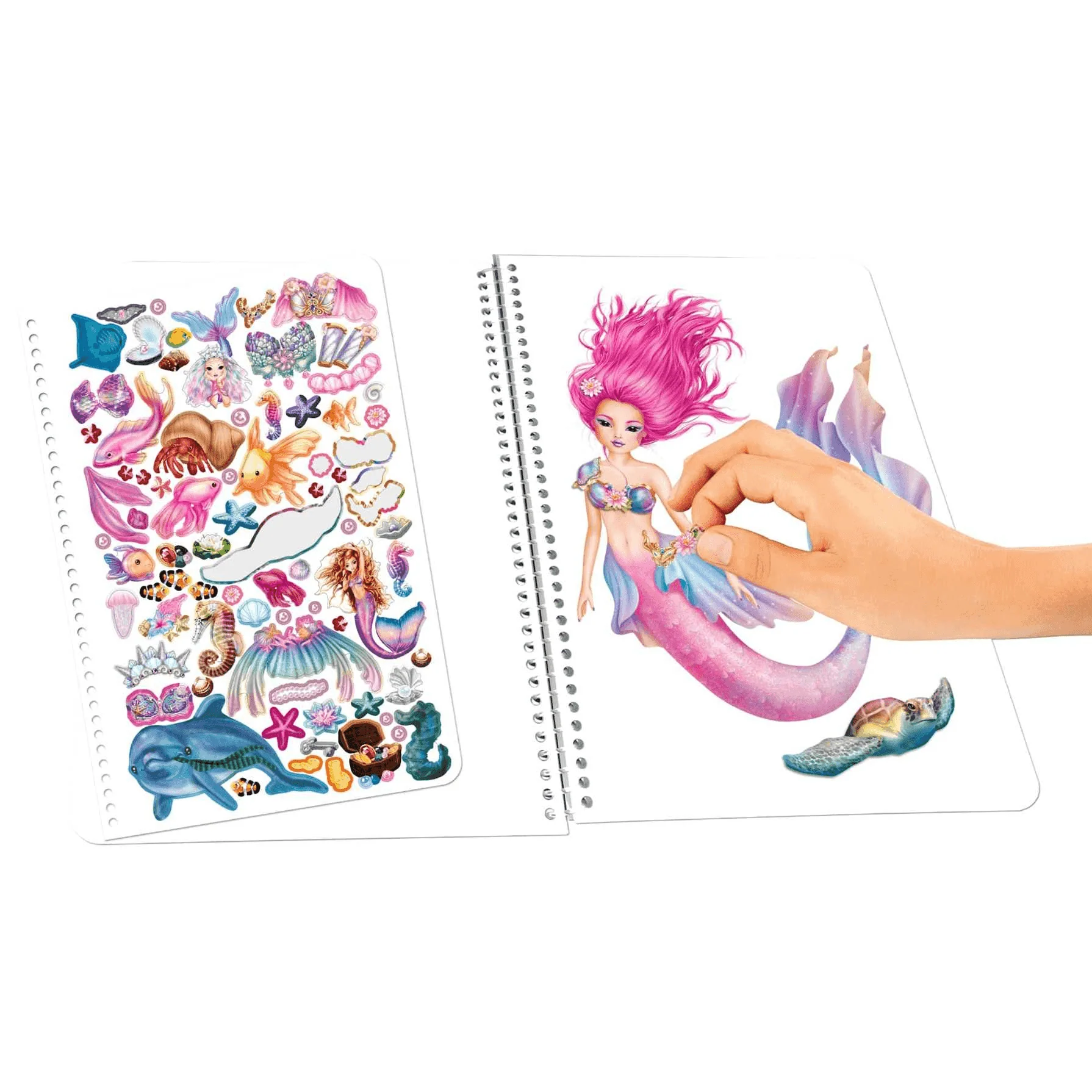 TOPModel Cuarderno para Colorear Mermaid - Image 2