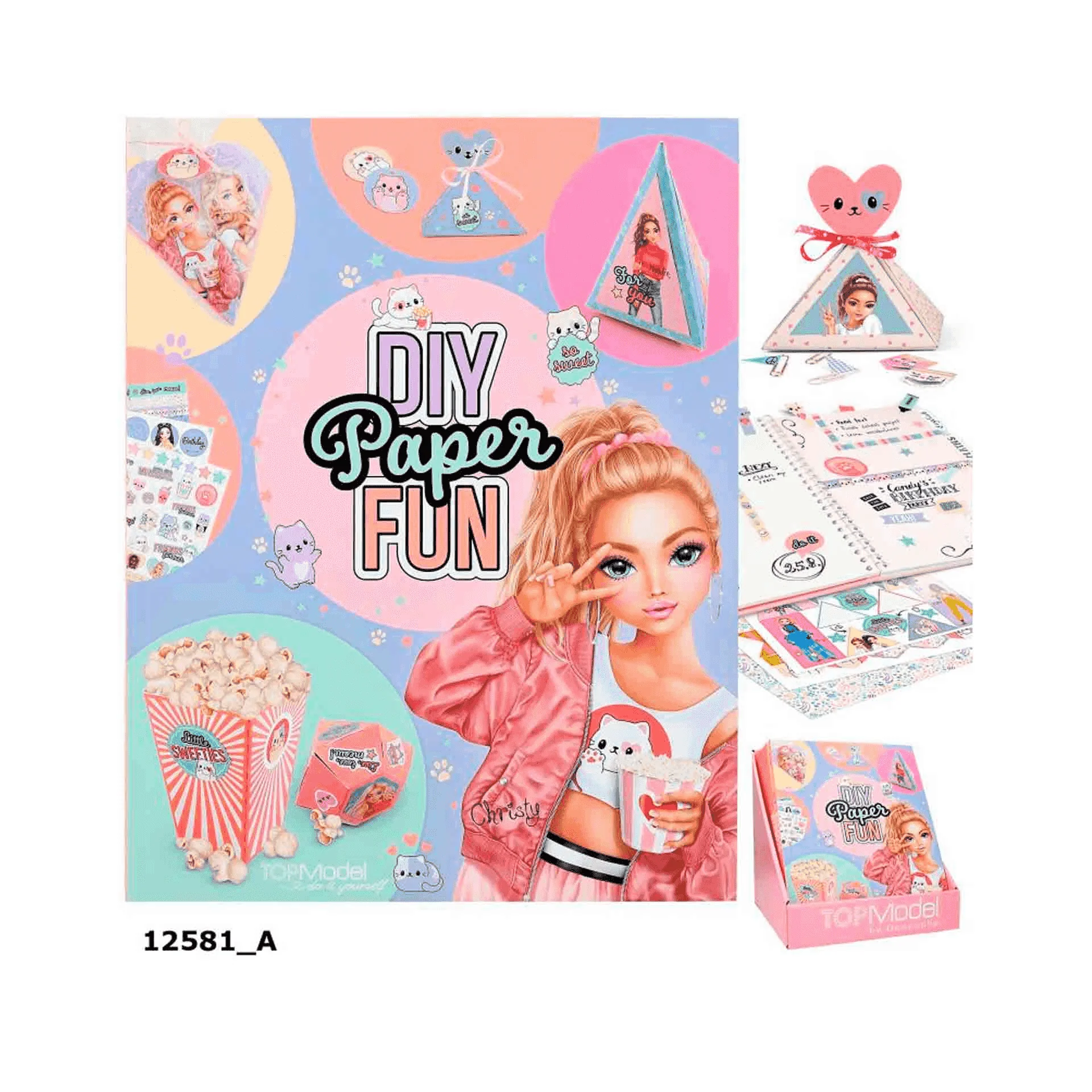 TOPModel DIY Paper Fun Book CUTIE STAR