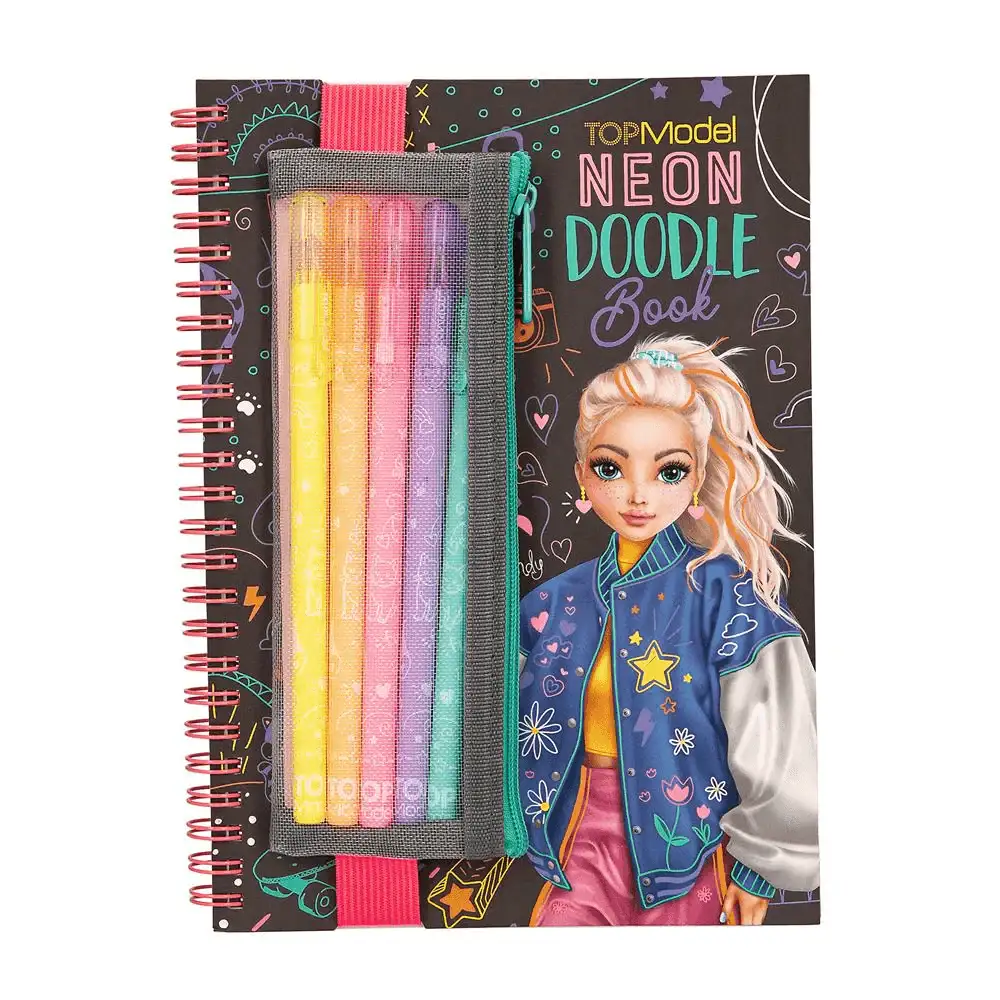TOPModel doodle book neón con set de bolígrafos - Image 7
