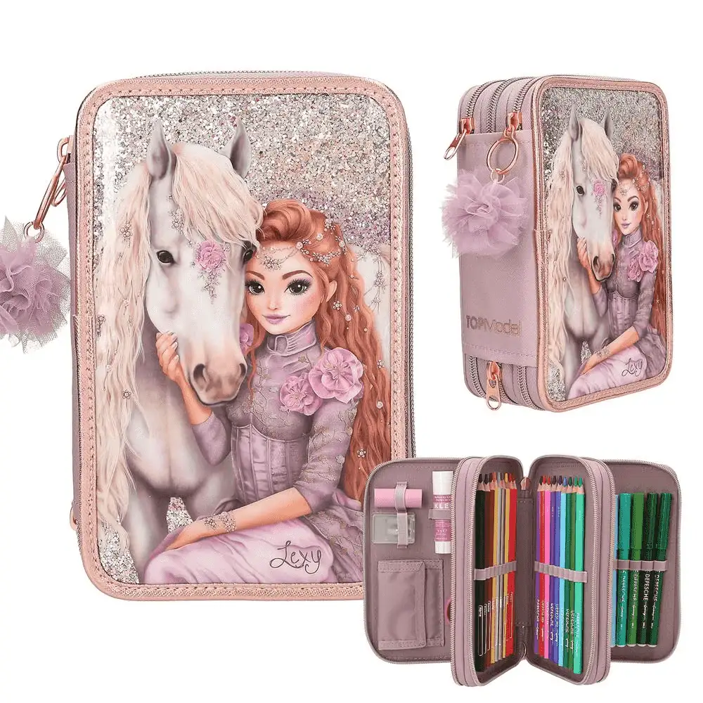 TOPModel estuche triple Viva Violet