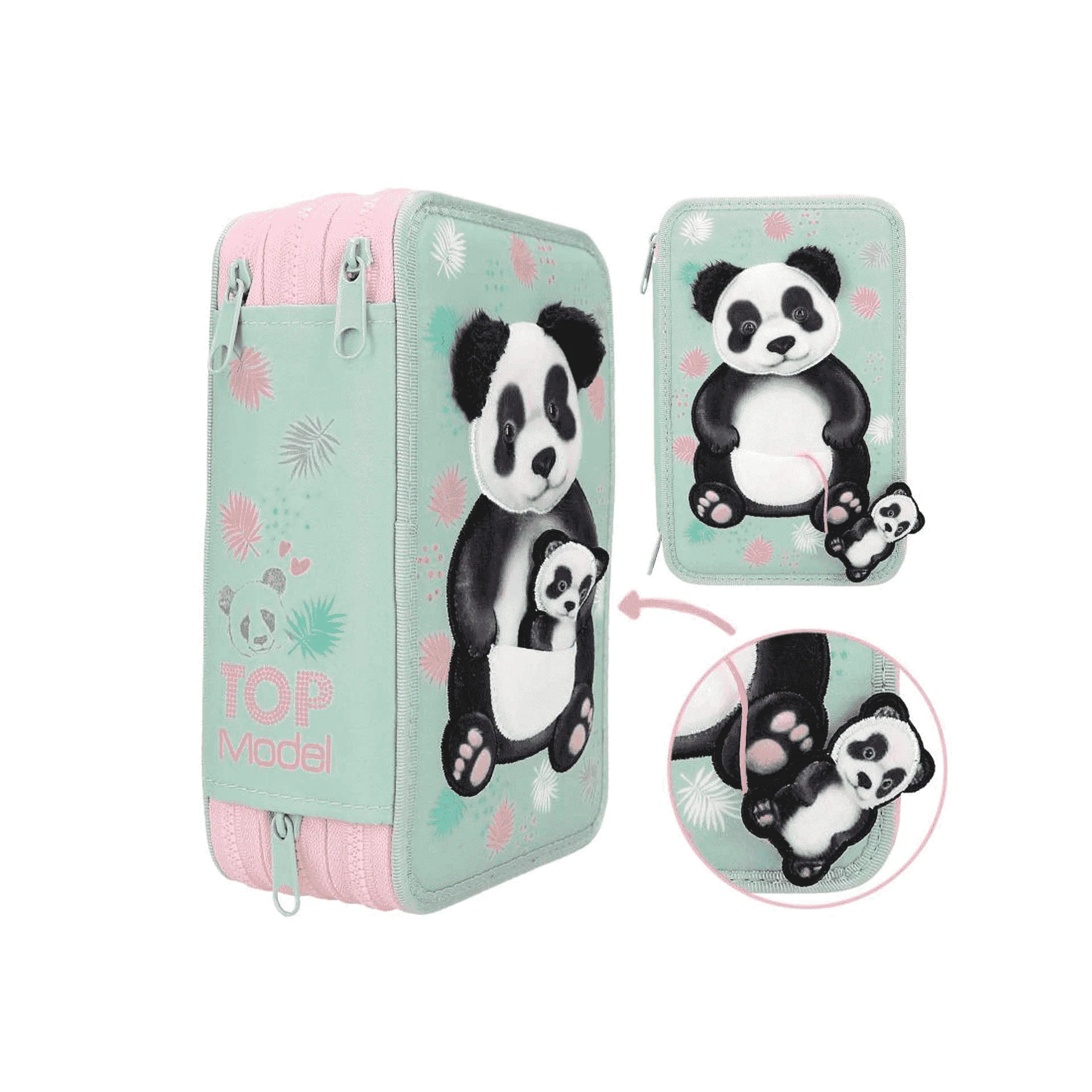 TOPModel Estuche Triple WILD - Image 3