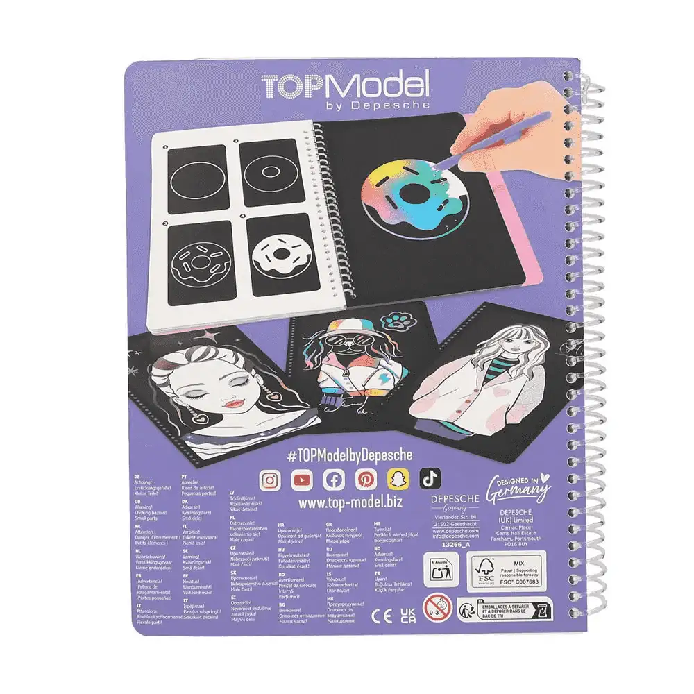 TOPModel magic-scratch book - Image 3