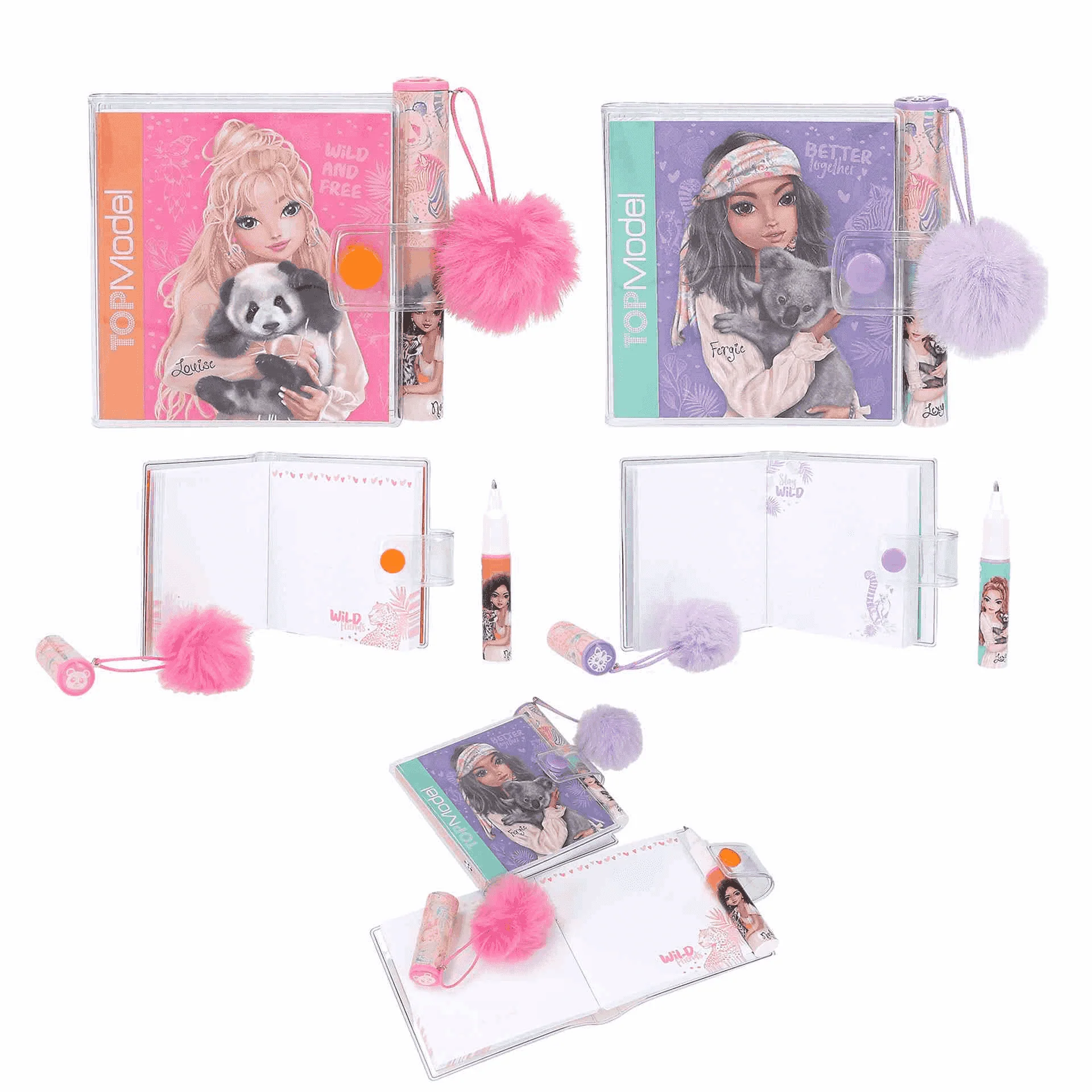 Topmodel Mini Bloc De Notas Con Boligraf