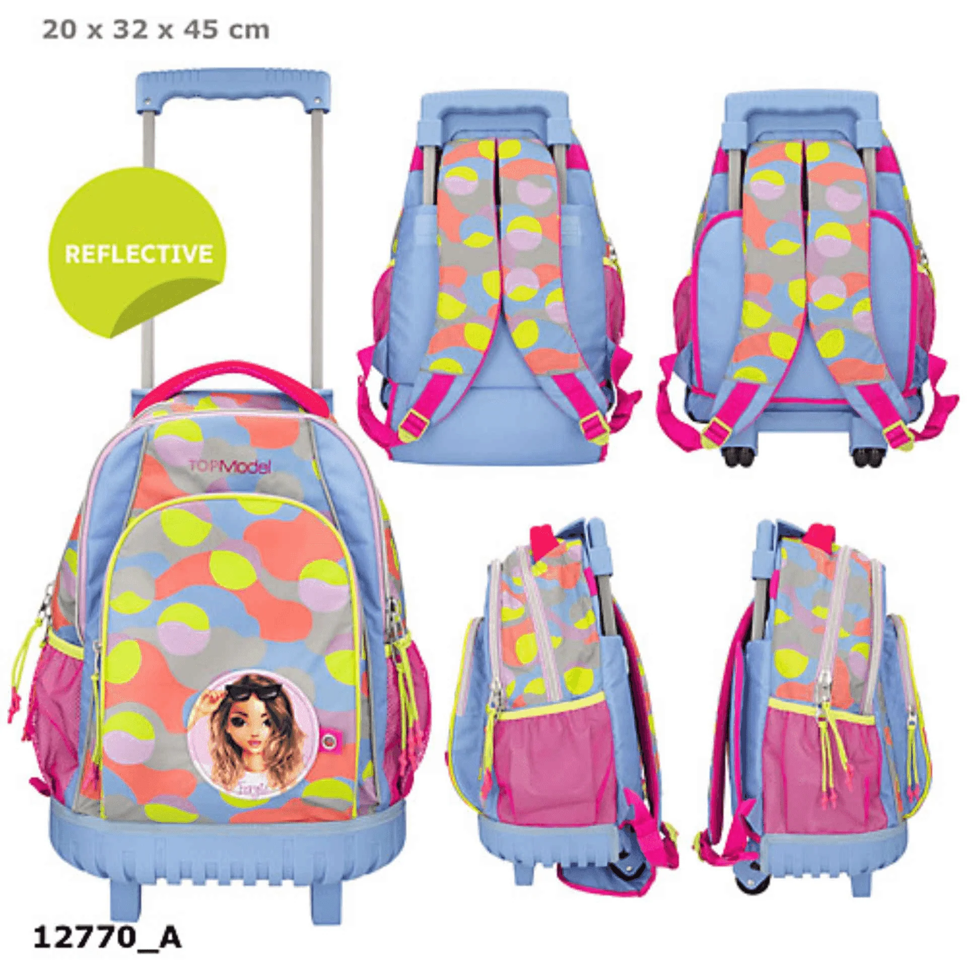 Topmodel Mochila Con Carro Flash