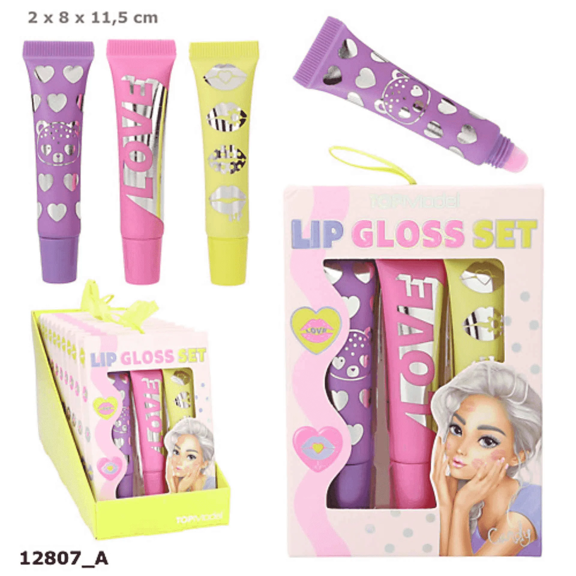 Topmodel Set Brillos De Labios Beauty And Me