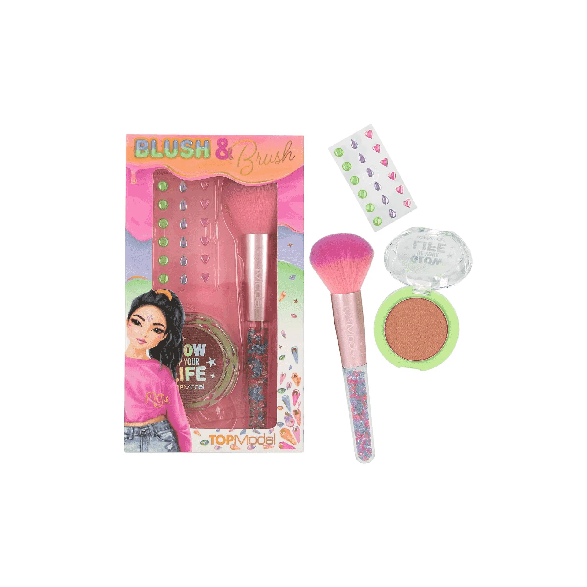 Topmodel Set De Sombra & Pincel Beauty And Me