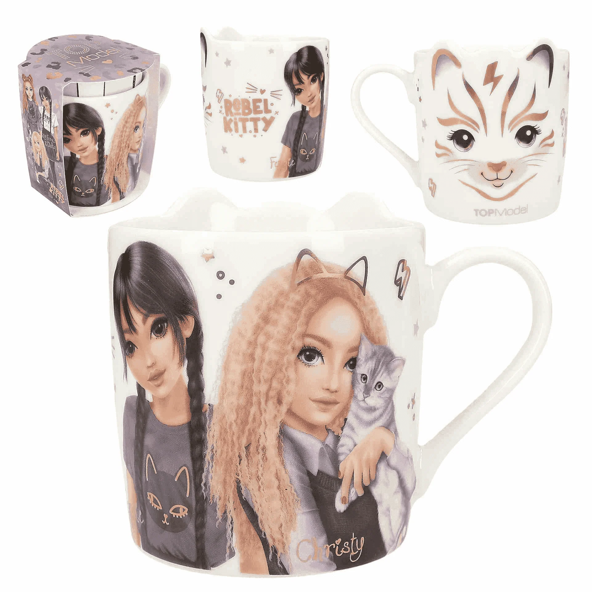 Topmodel Taza Rebel Kitty