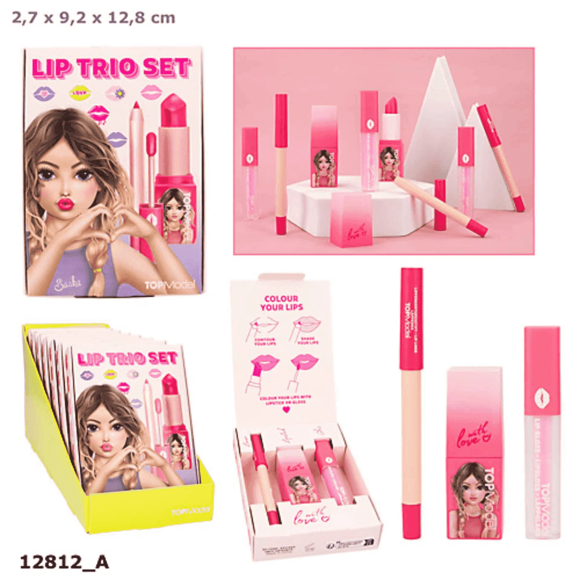 Topmodel Trio Labial Beauty And Me