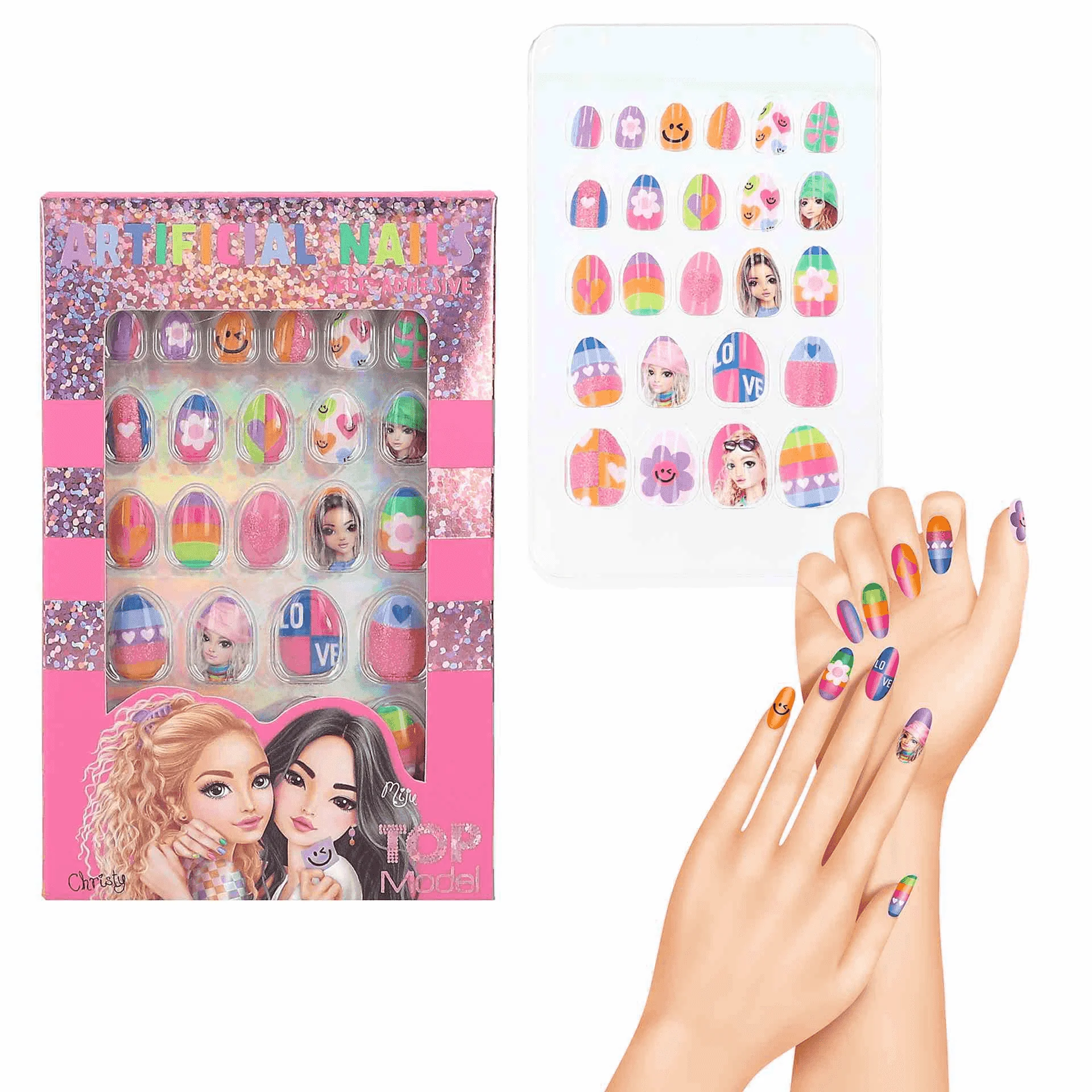 Topmodel Uñas Artificiales Puntiagudas J