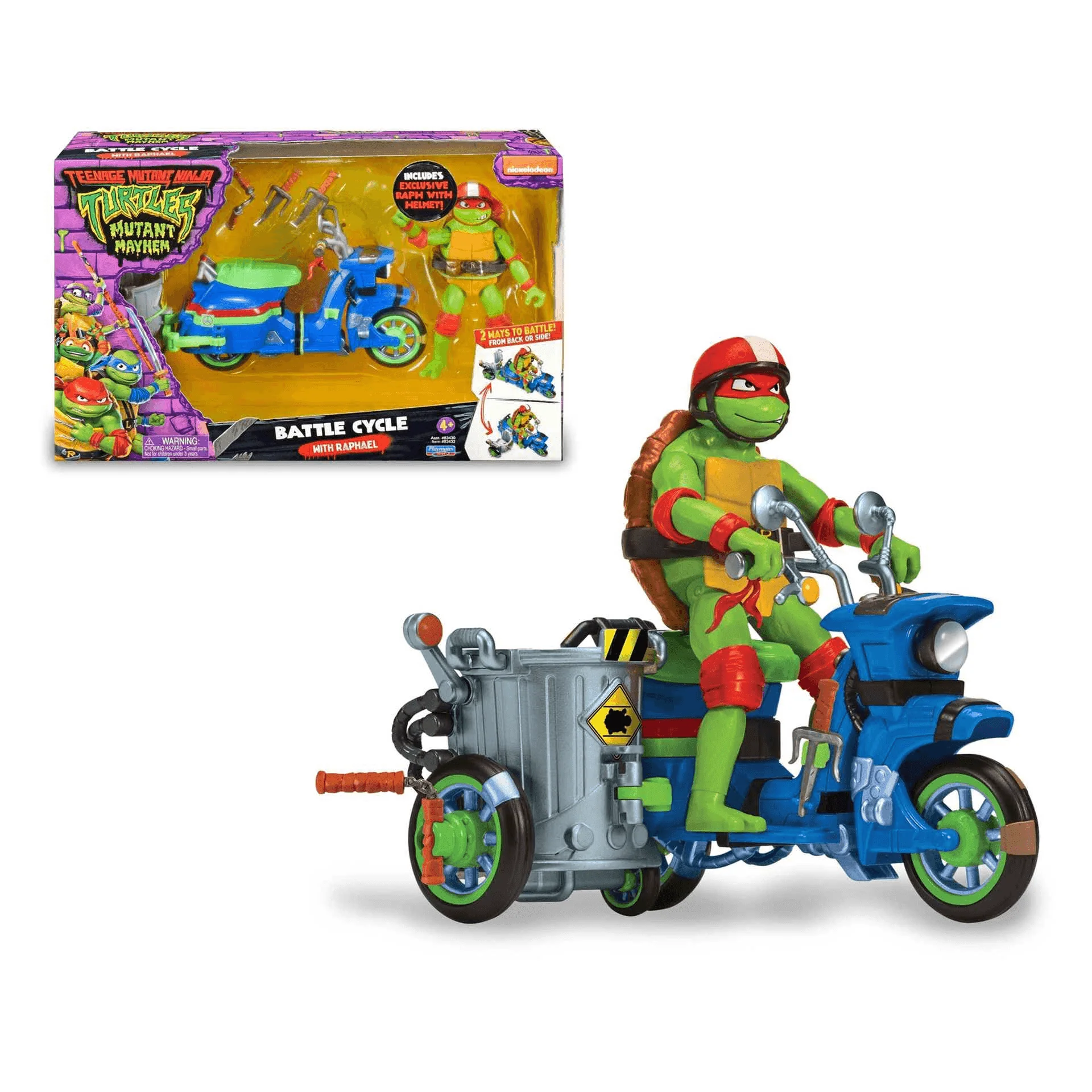Tortugas Ninja Vehículo con Figura