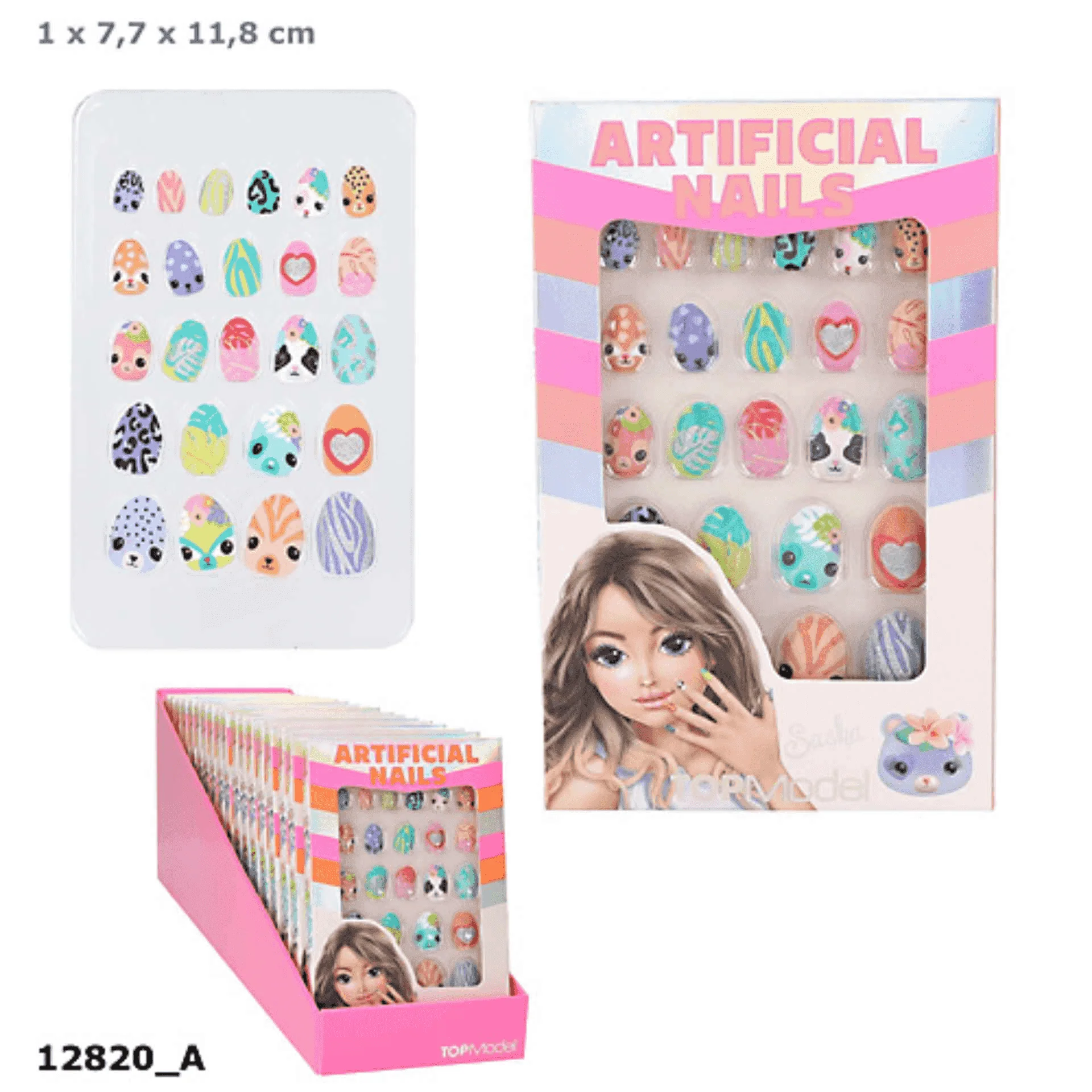 Uñas Artificiales Animales Beauty And Me