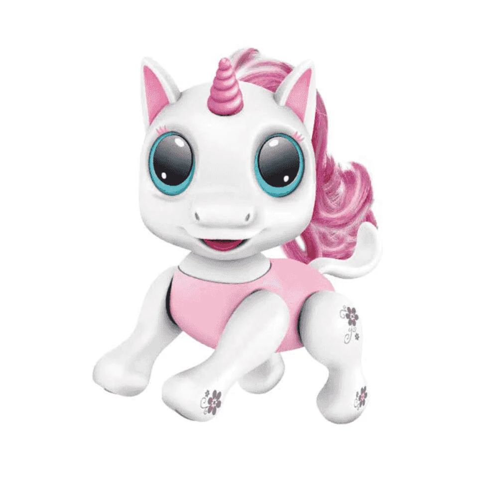 Unicornio Ciborg Digital Planet interactivo con sonidos y movimientos (5+)