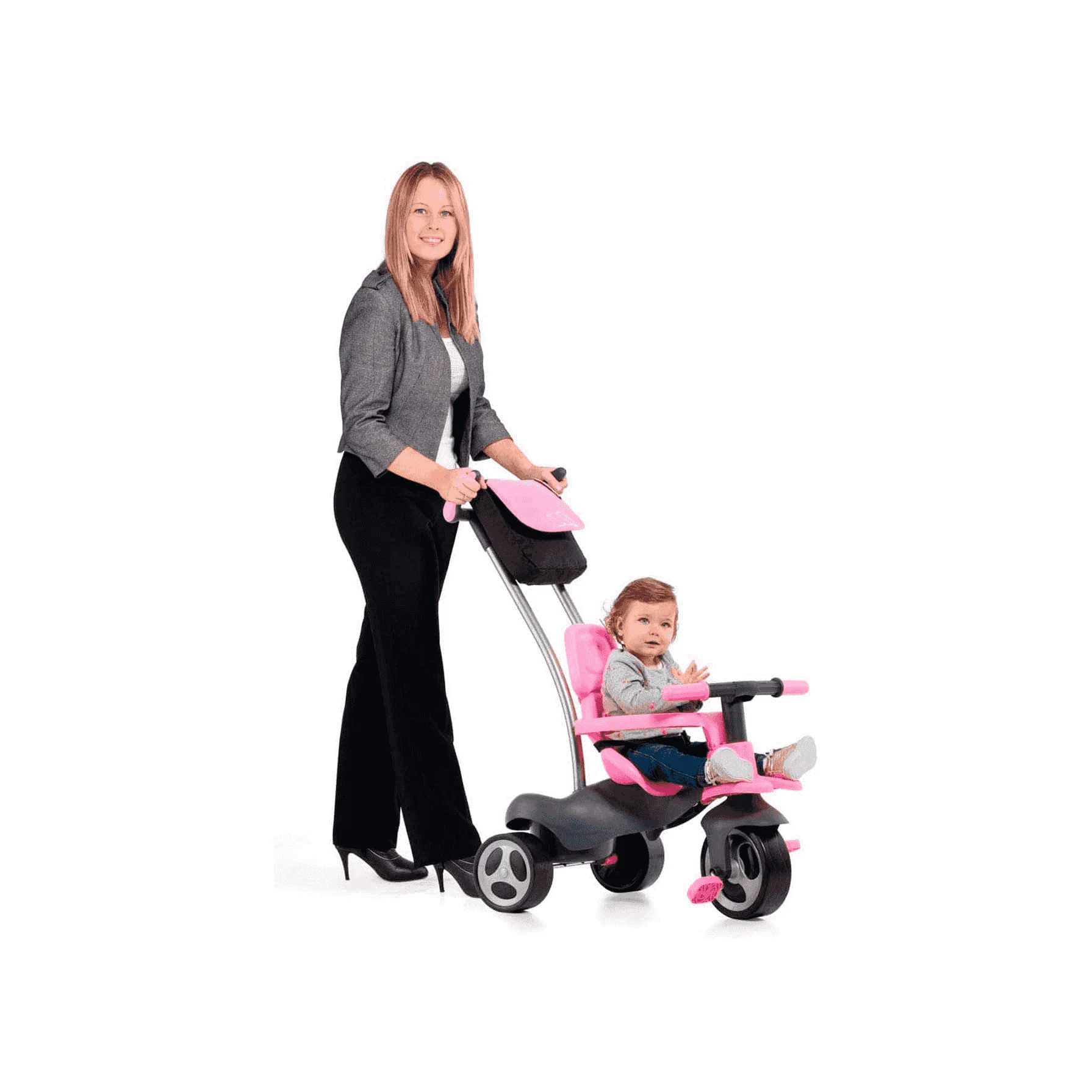 Urban Trike Soft Comfort + Bolsa Rosa - Image 2