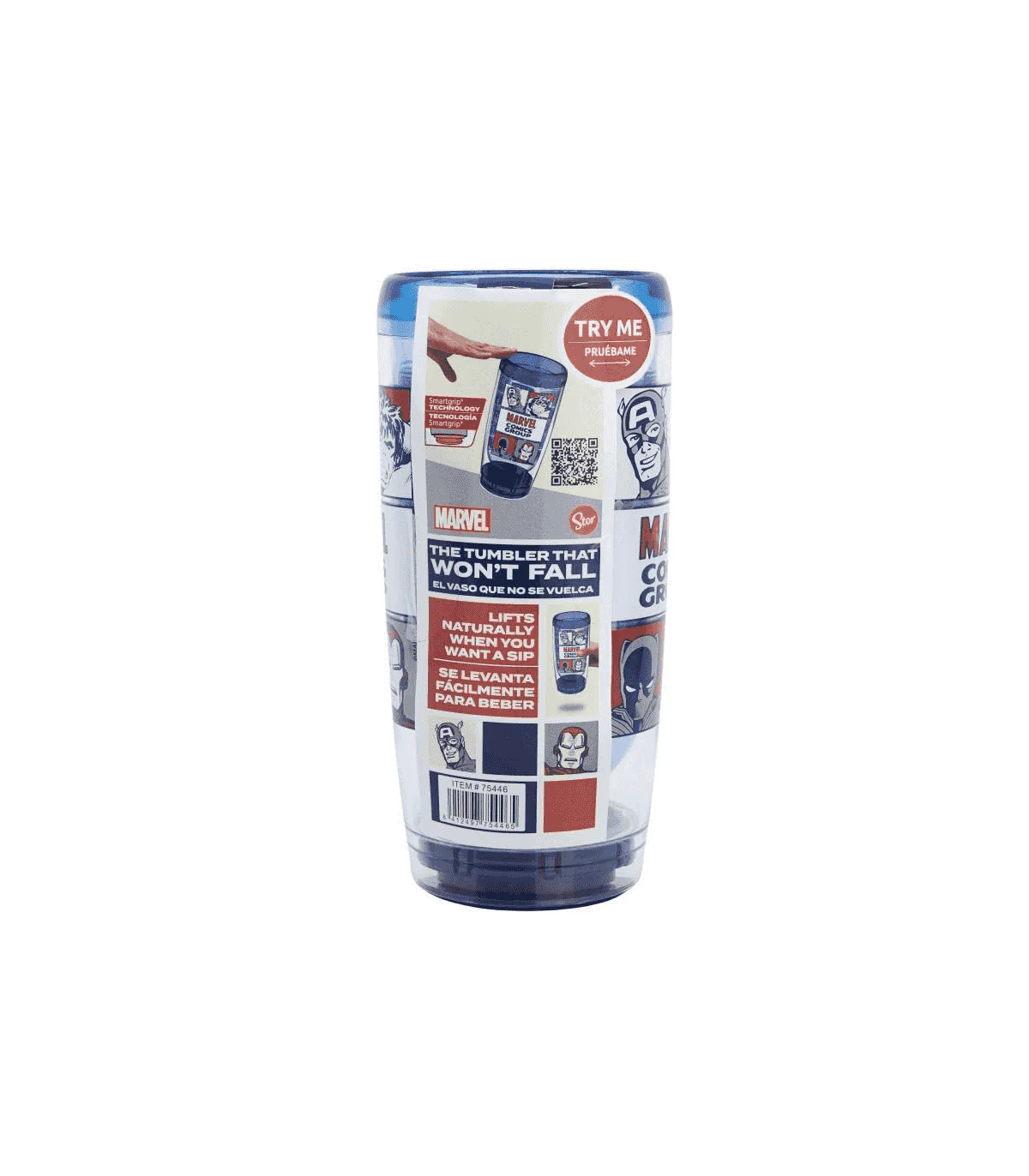 Vaso PS Doble Pared Antivuelco 625 ml Marvel Avengers Comic Energy - Image 2