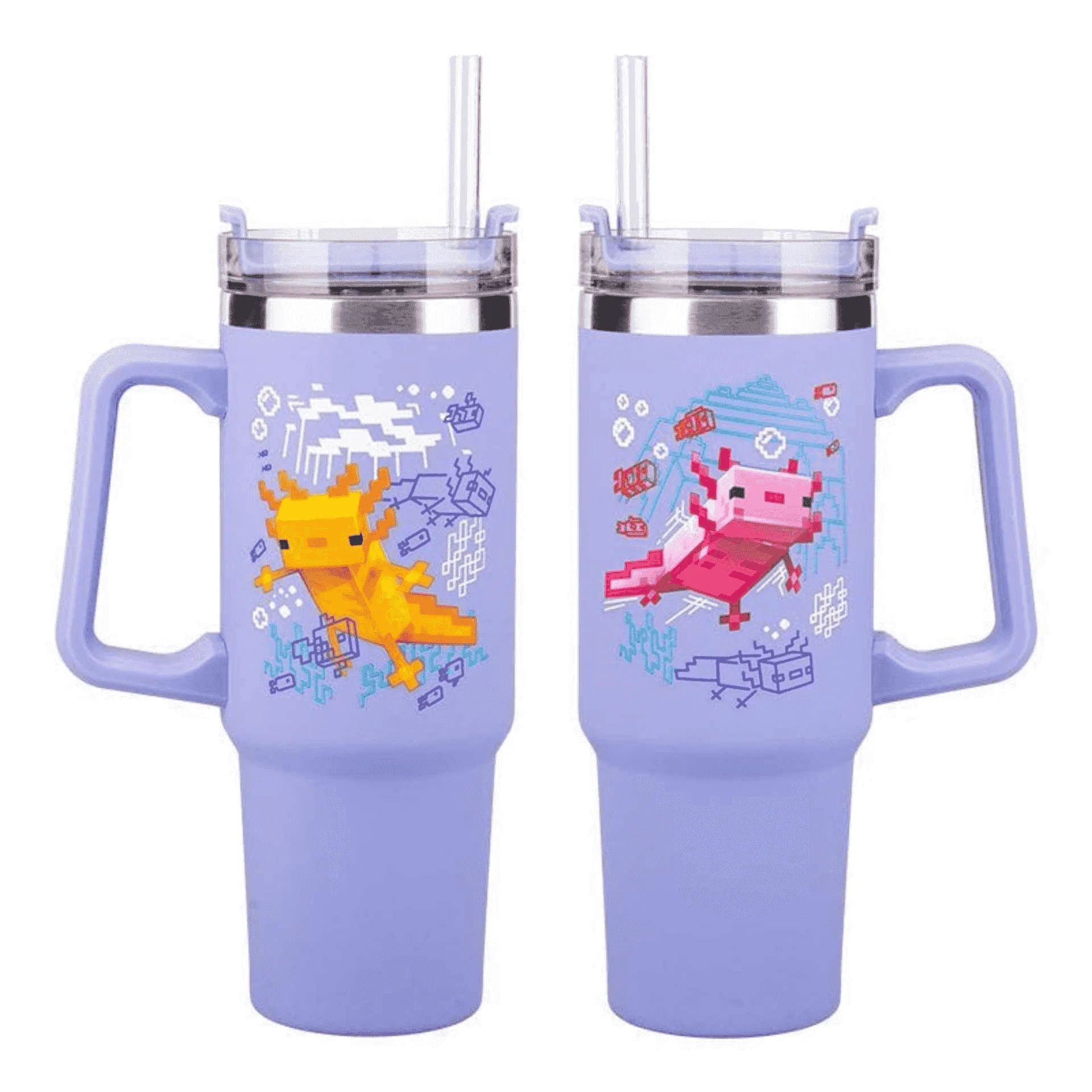 Vaso Térmico de viaje Minecraft Purple 900 ml - Image 2