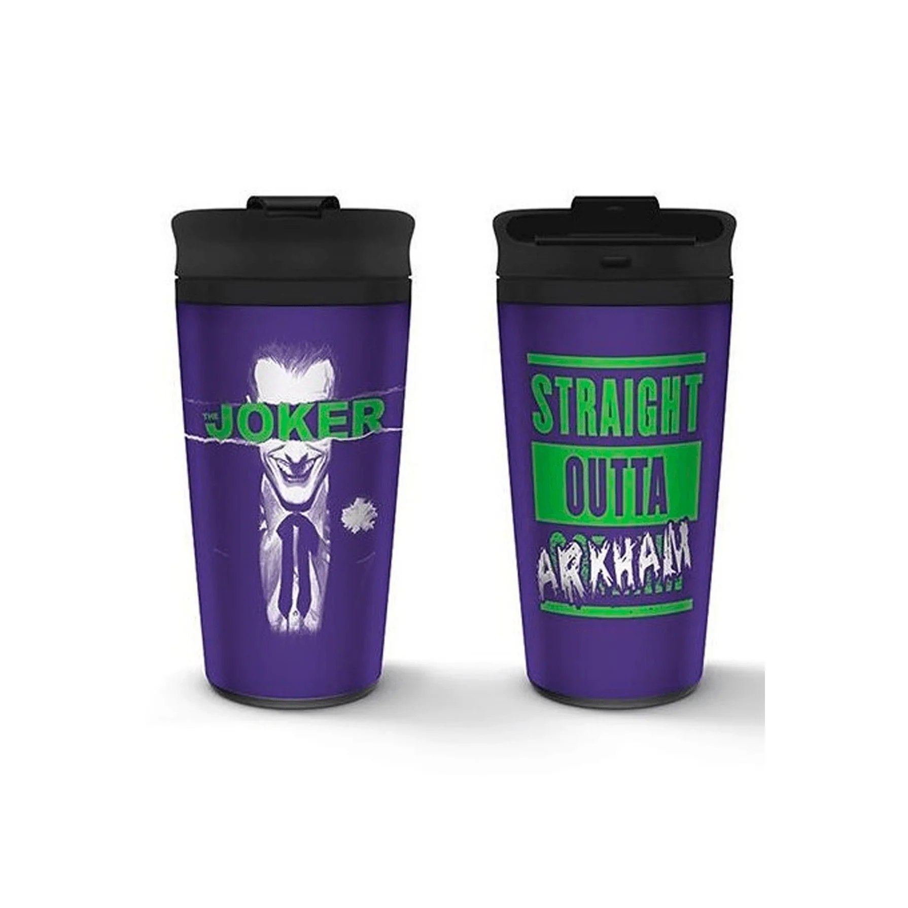 Vaso Térmico 'The Joker - Straight Outta Arkham' (Metal)