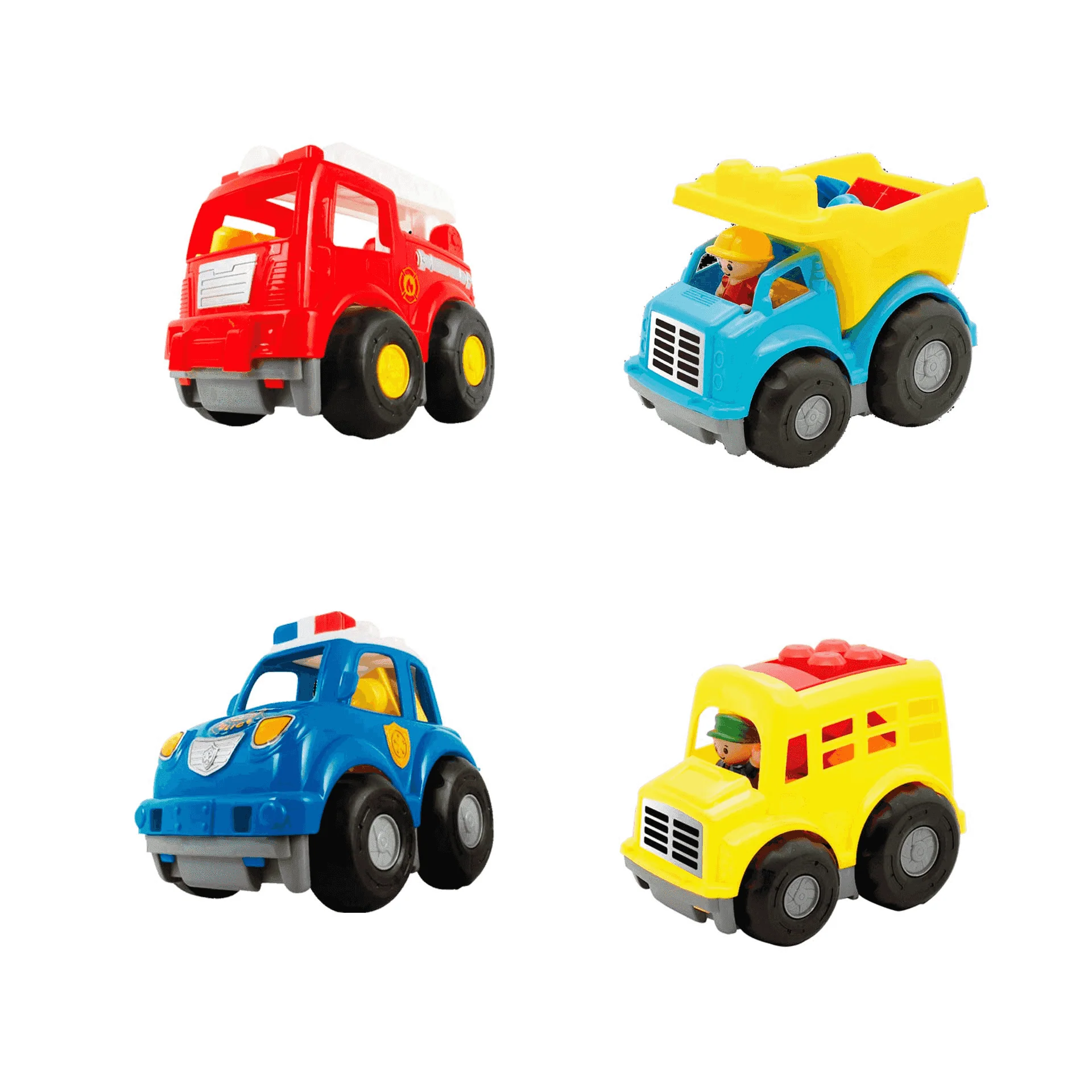 Vehículo con Bloques Juguete Infantil