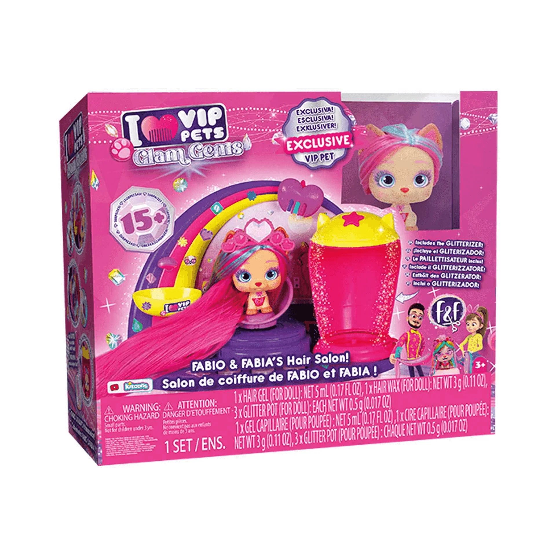 VIP Pets F&F Hair Salon Glam Gems
