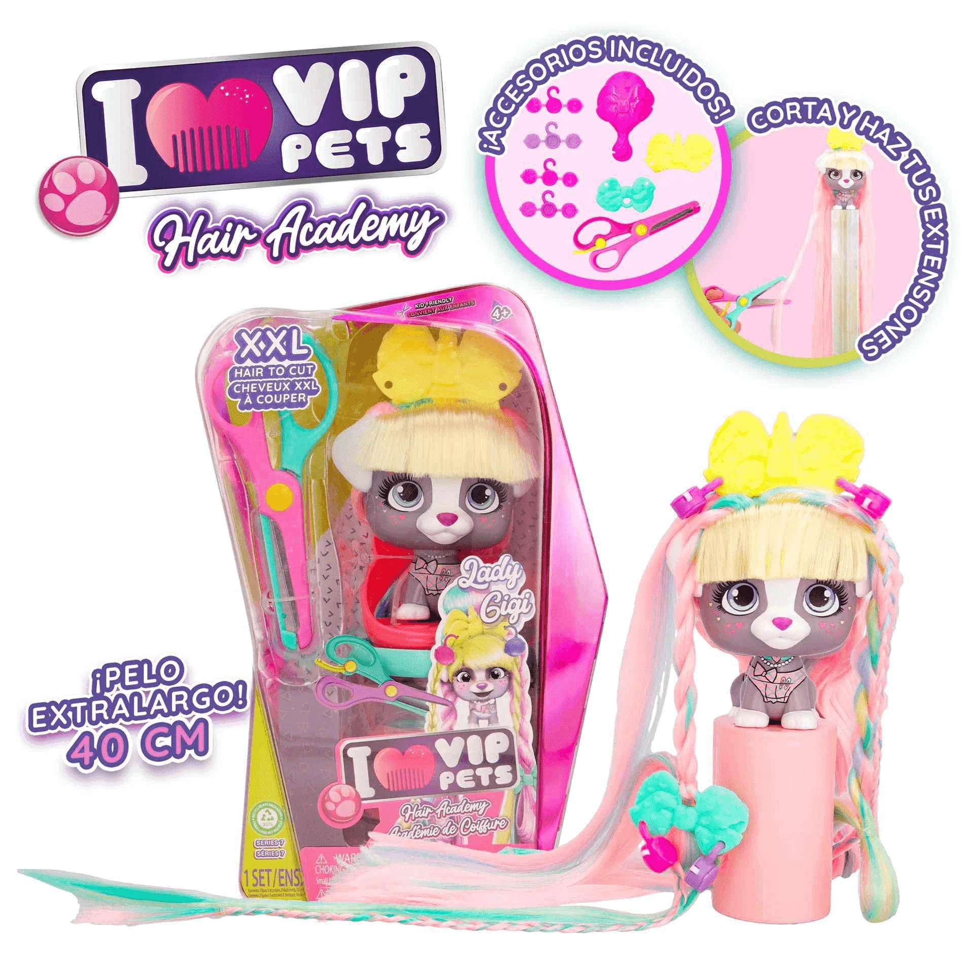 Vip Pets Serie 7 Hair Academy Lady Gigi