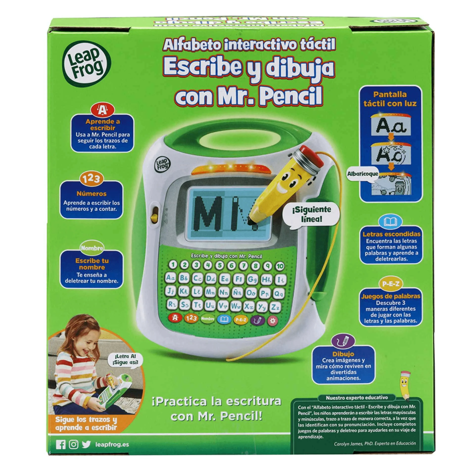 Vtech Alfabeto interactivo táctil Escribe y dibuja con Mr Pencil - Image 5