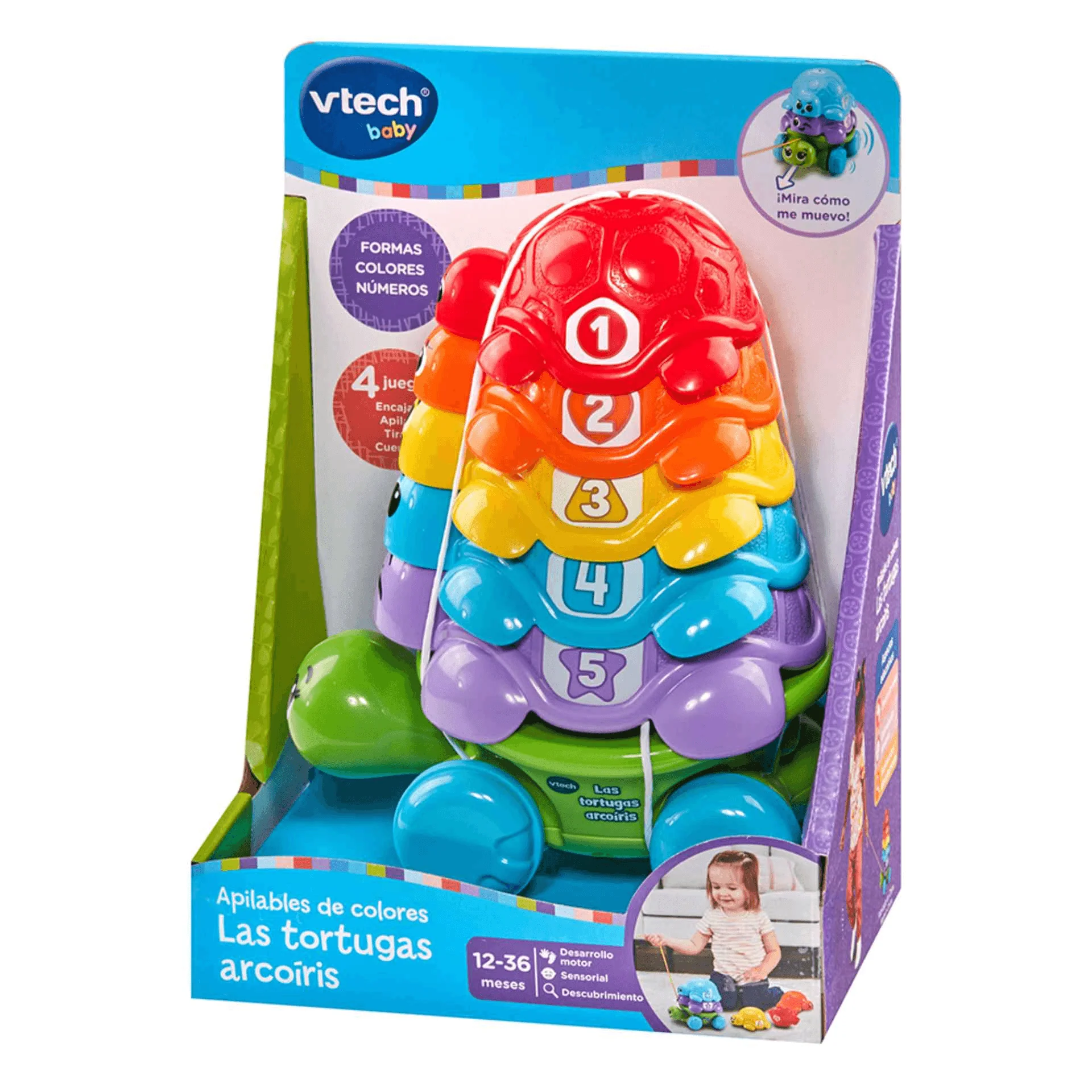 Vtech Apilables de colores Las tortugas arcoíris - Image 3
