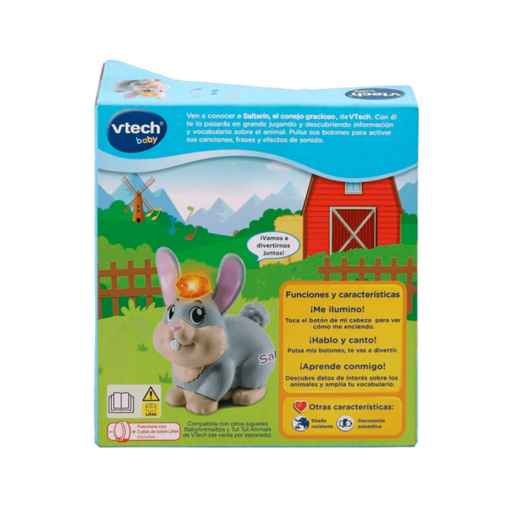 VTech Baby Animal de Juguete interactivo Baby Animalitos - Image 7