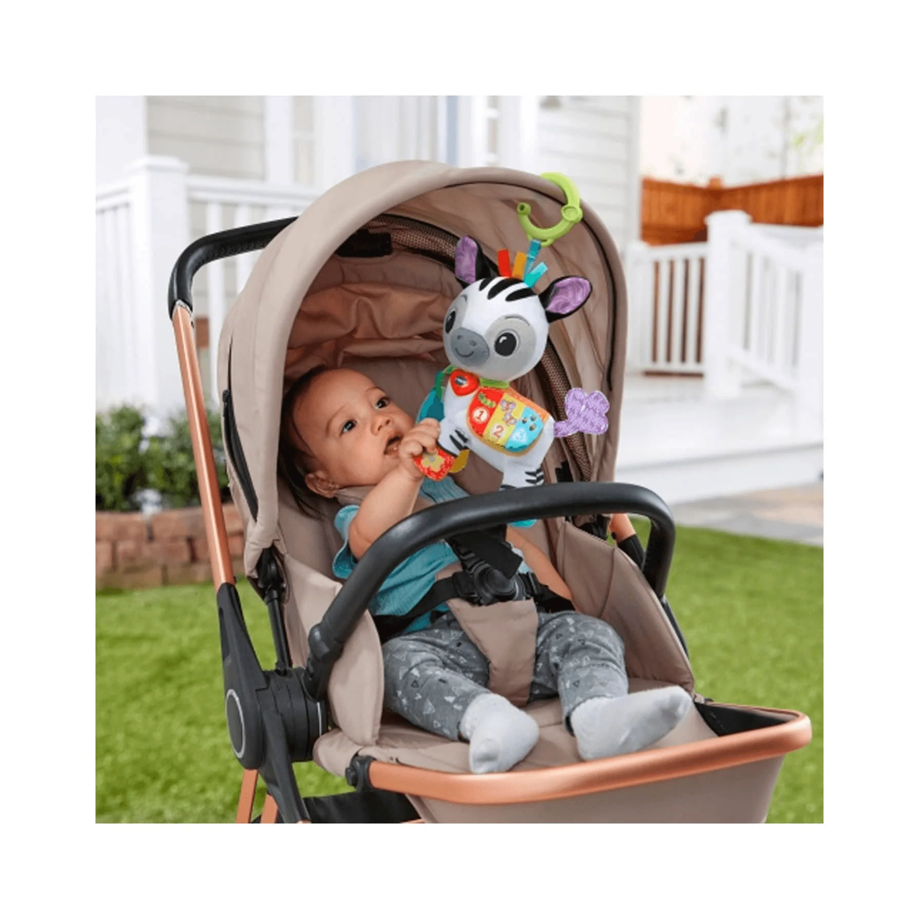 VTech Baby Cebra de Peluche Colores y Números ¡Vamos de Paseo! - Image 4