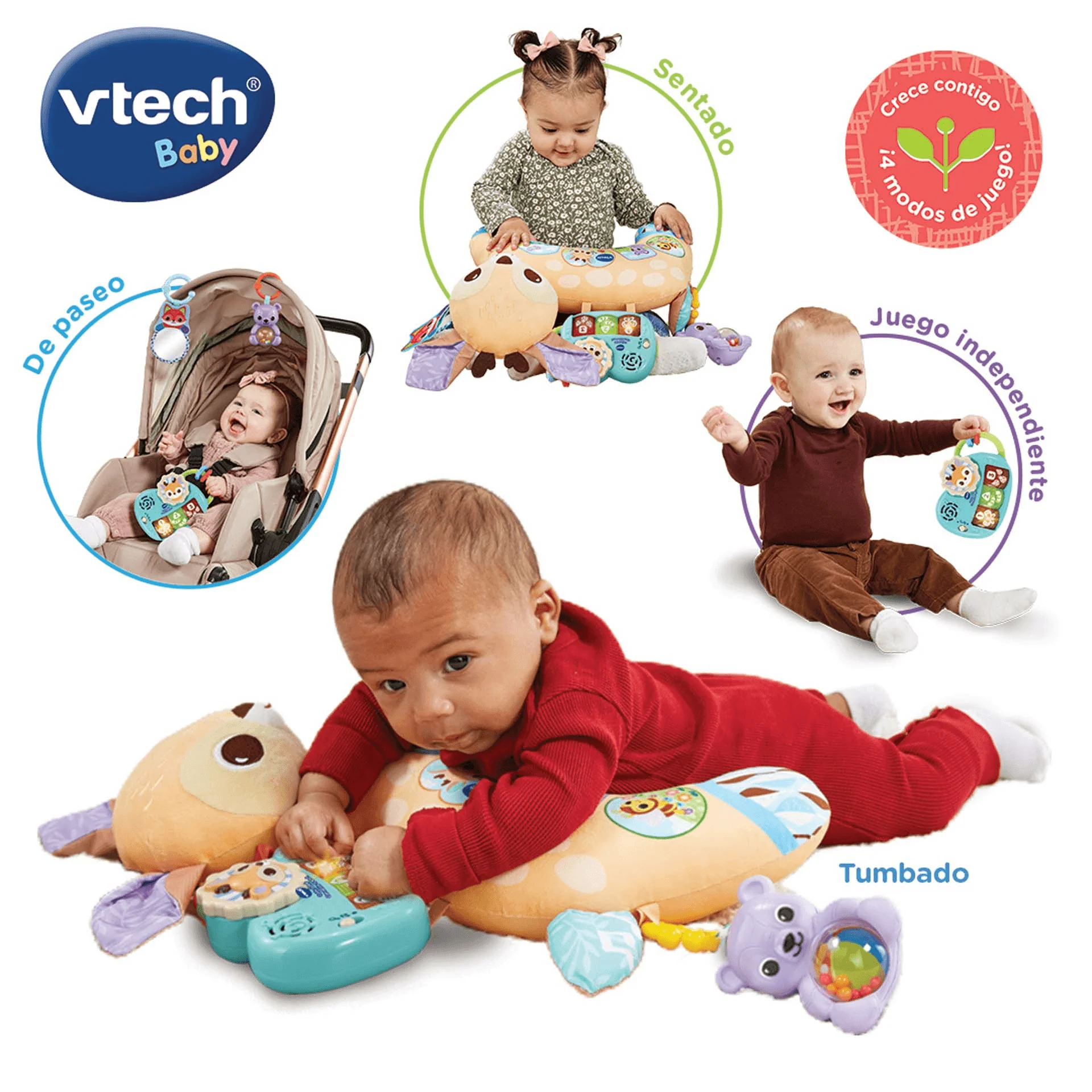 VTech Baby Cojín bebe Cervatilla 4 en 1 - Image 3