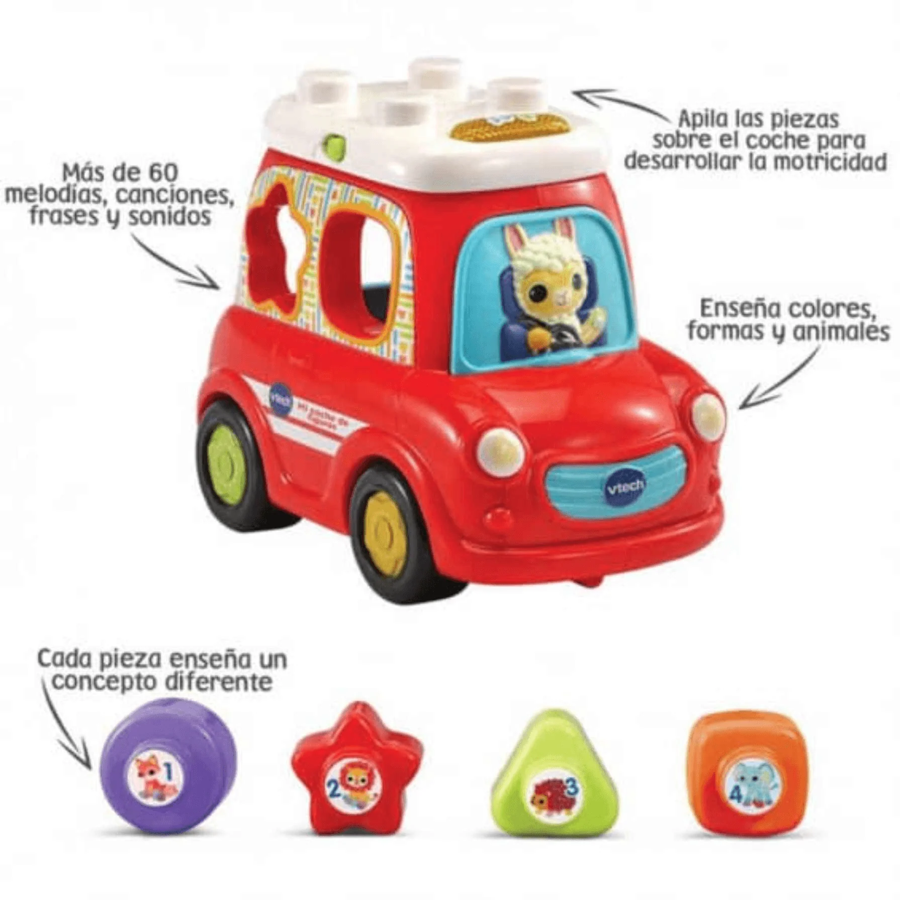 Vtech Baby Mi Coche de Figuras - Image 2