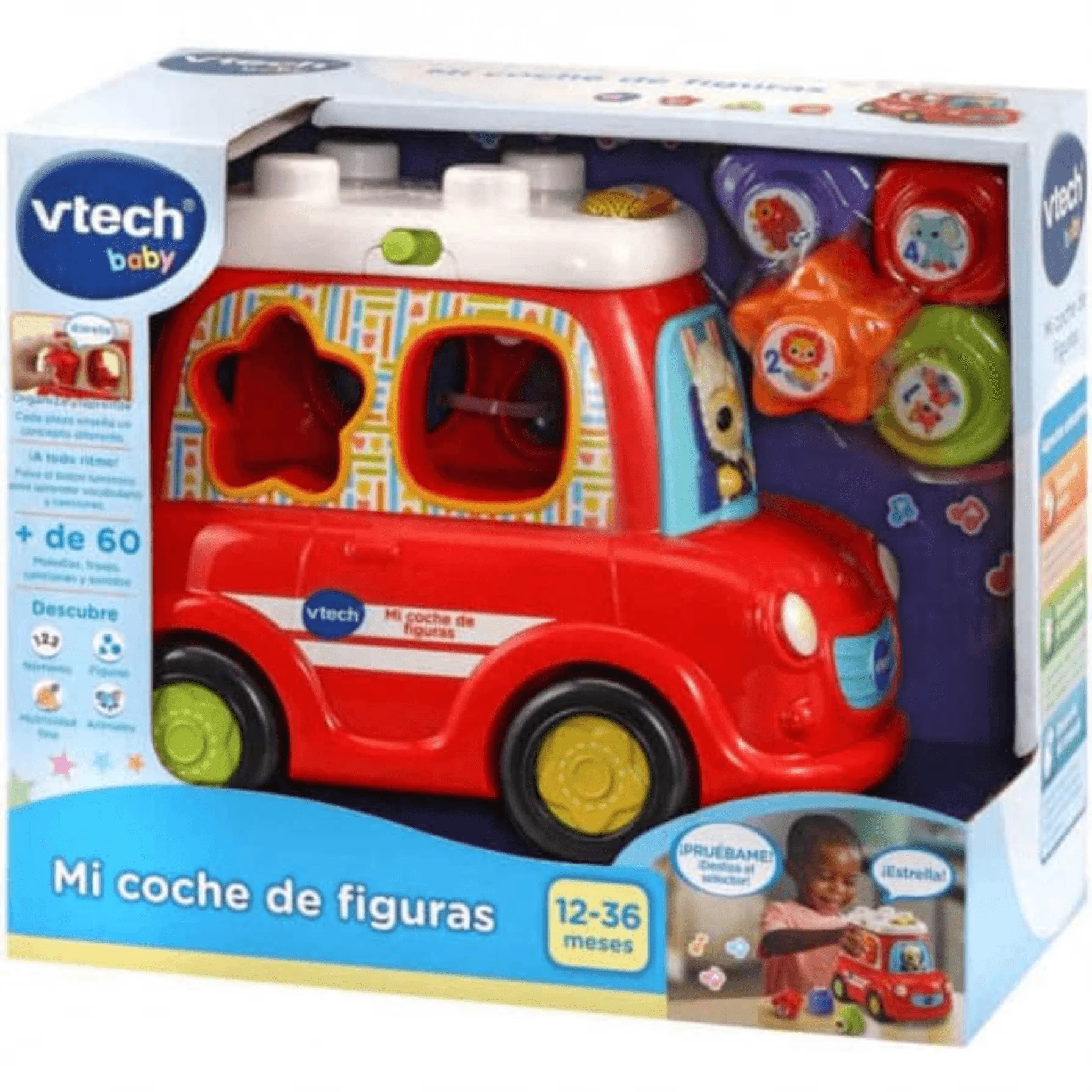 Vtech Baby Mi Coche de Figuras - Image 4