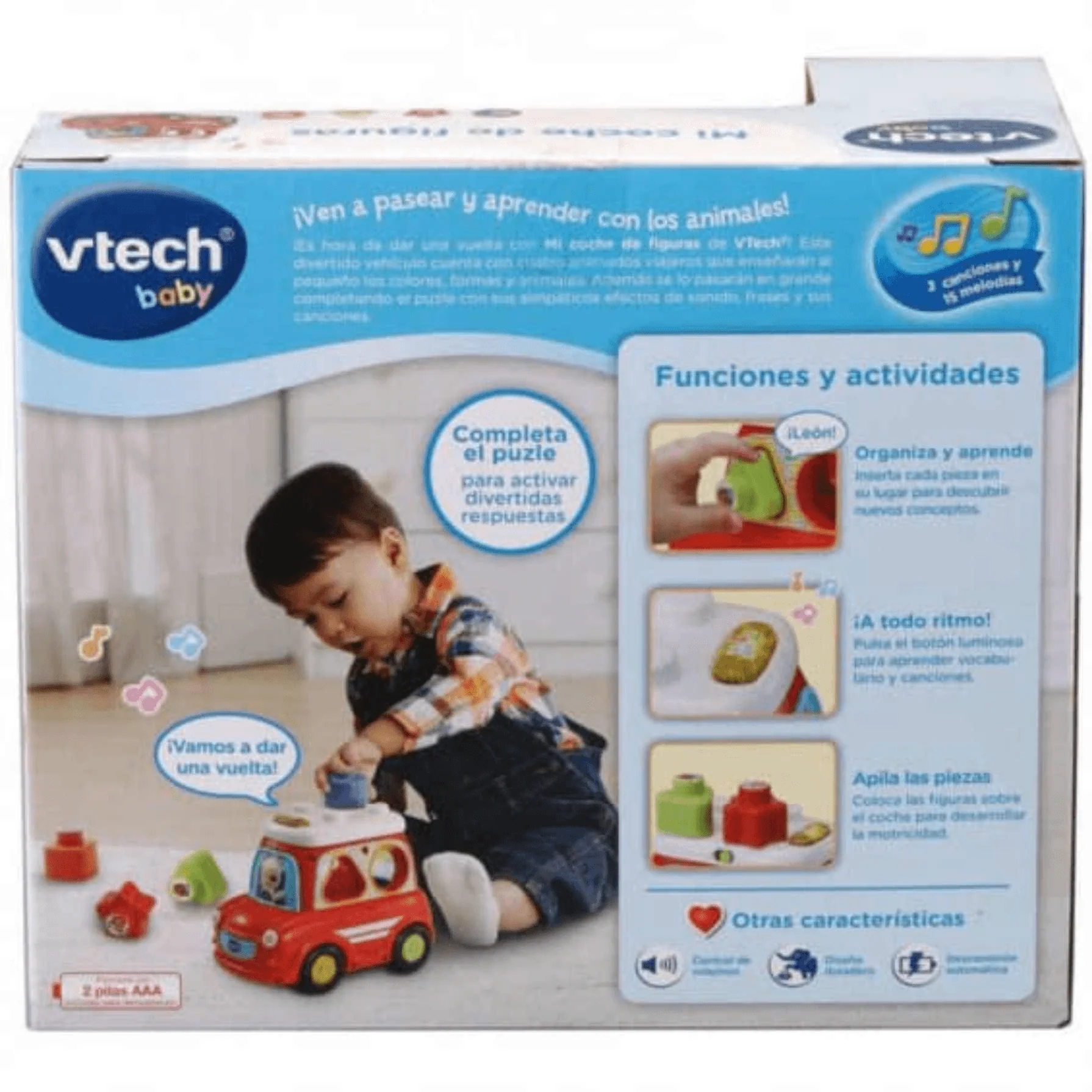 Vtech Baby Mi Coche de Figuras - Image 5