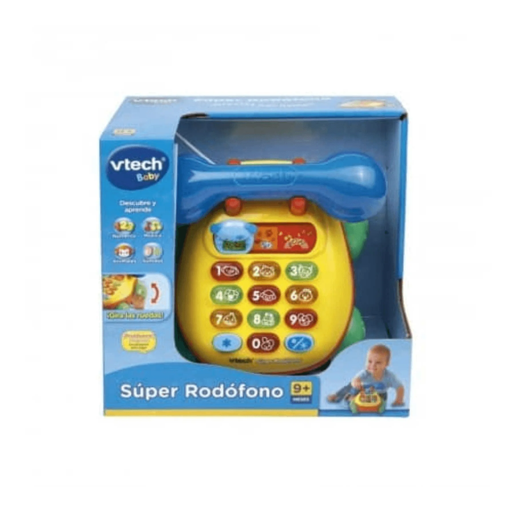 Vtech Baby Teléfono Infantil Super Rodofono - Image 2
