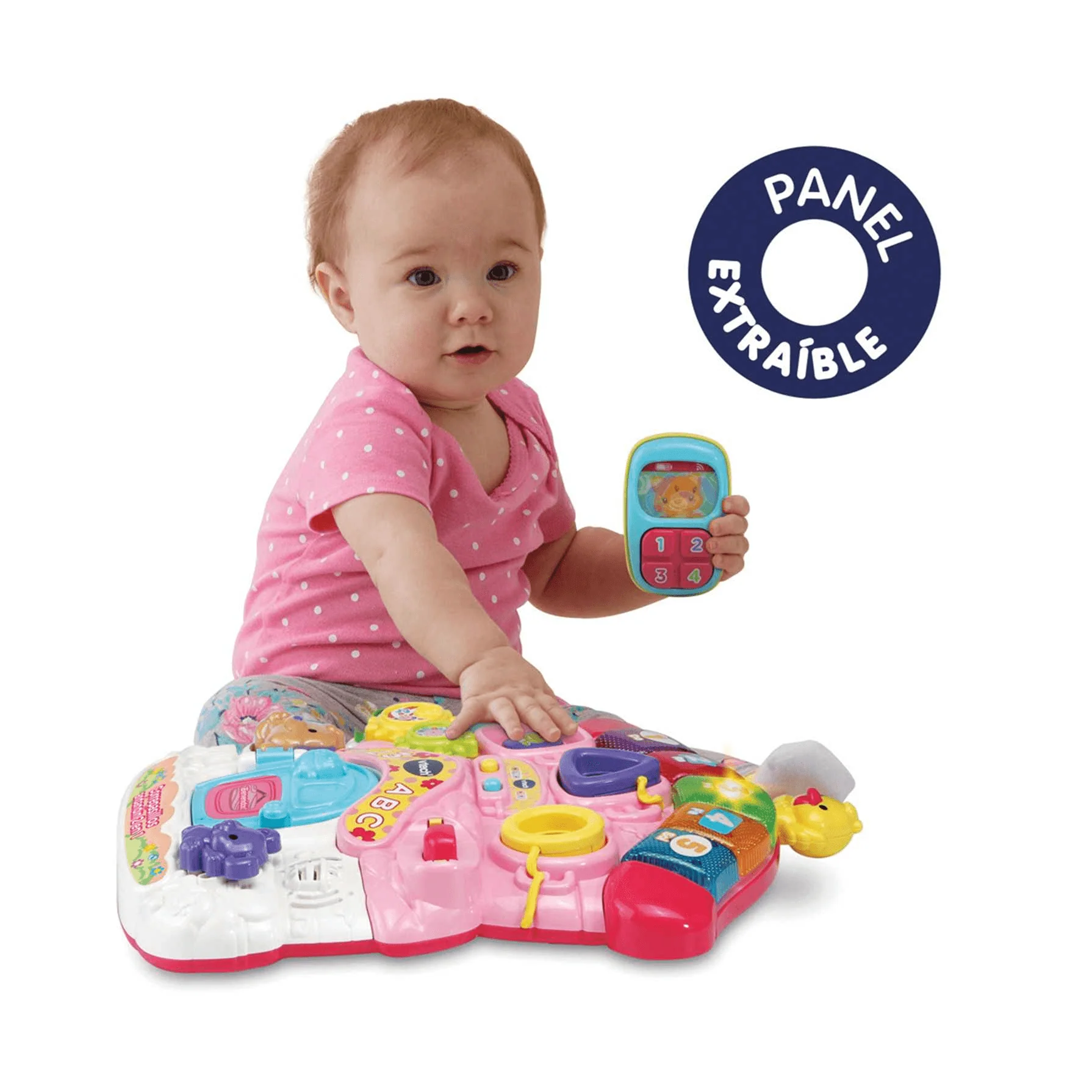 VTech Correpasillos Andandin 2 en 1 Rosa| Juguete Infantil - Image 3