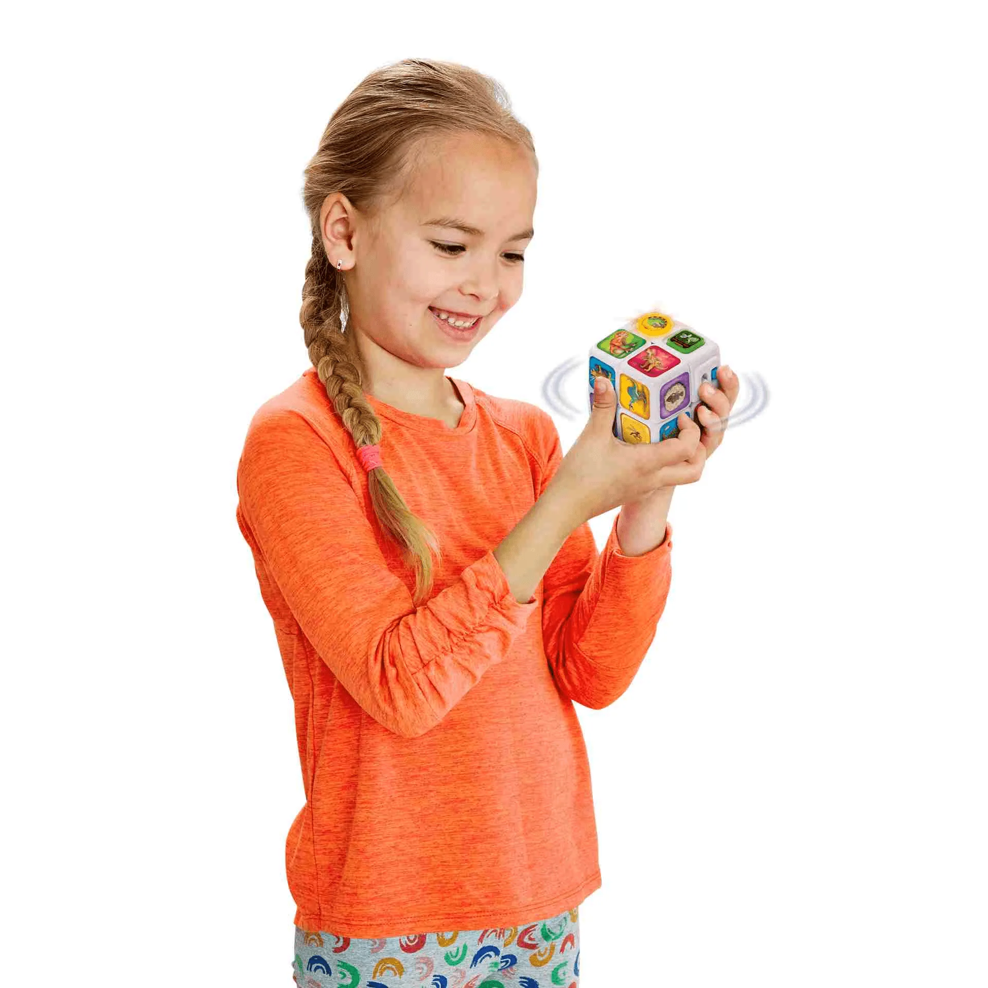 VTech Cubo mágico Dinoaventuras, Cubo con movimiento horizontal y vertical, +200 frases - Image 4