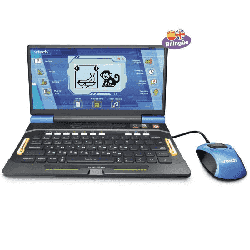 VTech Genio XL Bilingüe – Ordenador educativo interactivo español-inglés