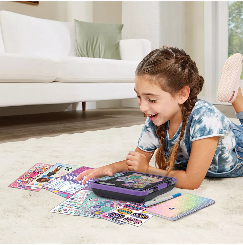 VTech KidiSecrets 365 Mi Diario de Audios Secretos Negro – Diario interactivo con grabador de voz - Image 3