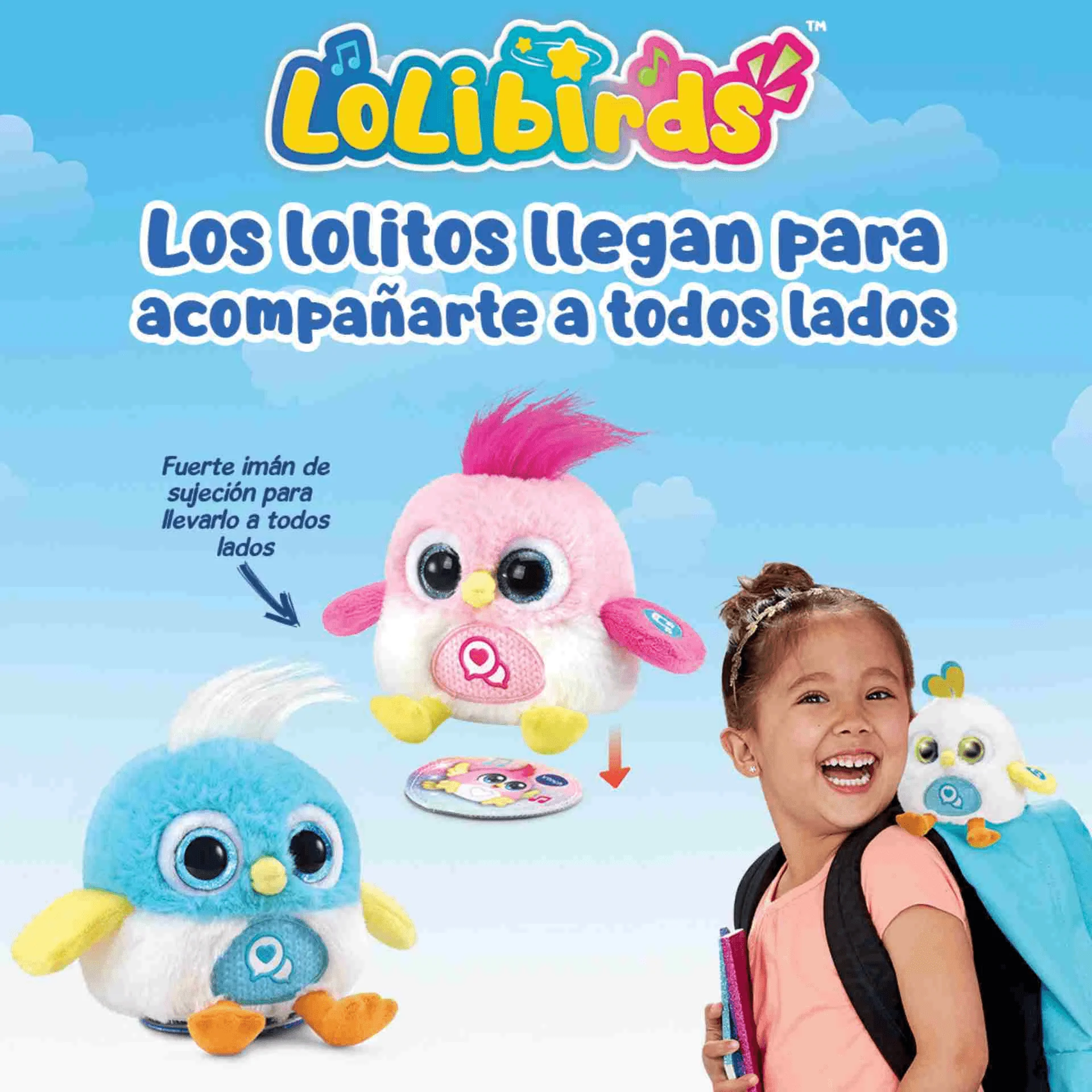 VTech LoLibirds Lolito Copito, Pajarito interactivo de peluche, Repiten lo que dices, cantan y trina - Image 3
