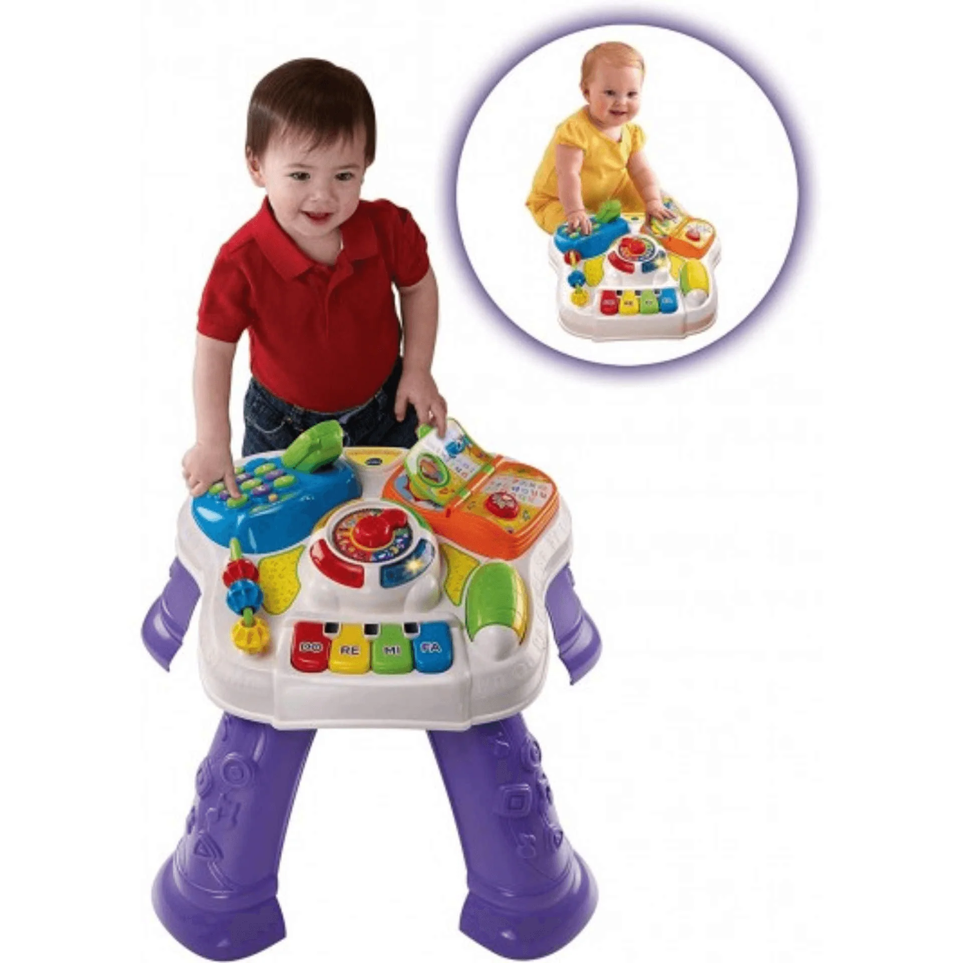 VTech Mesita Parlanchina 2 en 1 Morada | Juguete Infantil - Image 2