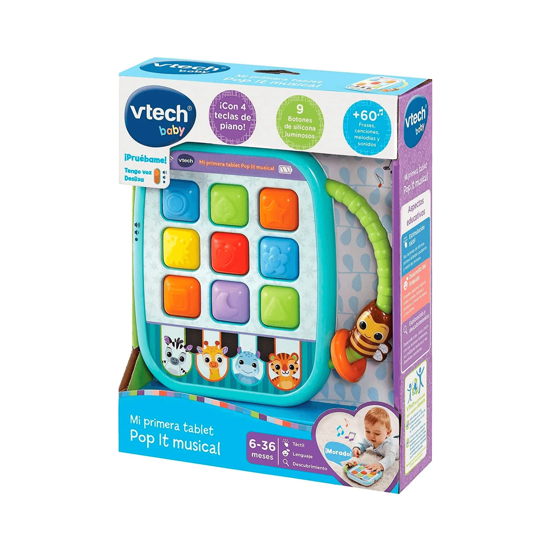VTech Mi Primer Tablet Pop It Musical