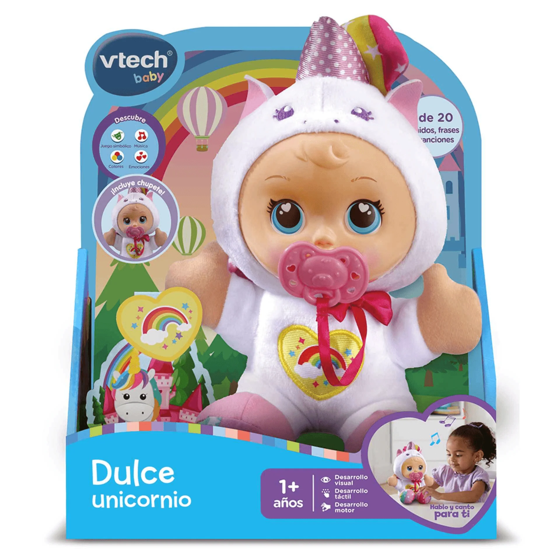 Vtech Mi primera muñeca de trapo Dulce unicornio - Image 4