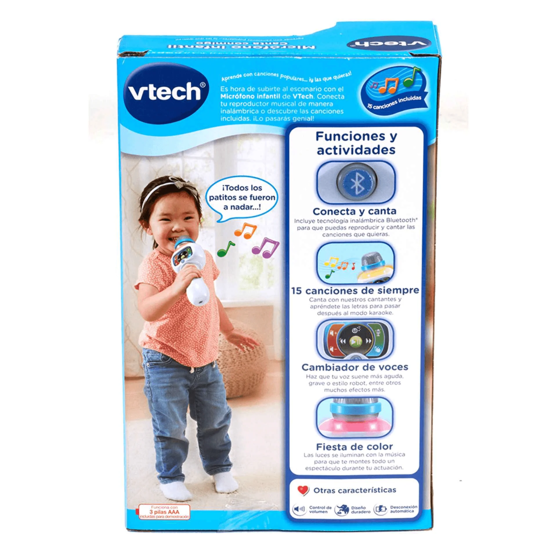 Vtech Micrófono infantil Canta conmigo blanco - Image 5